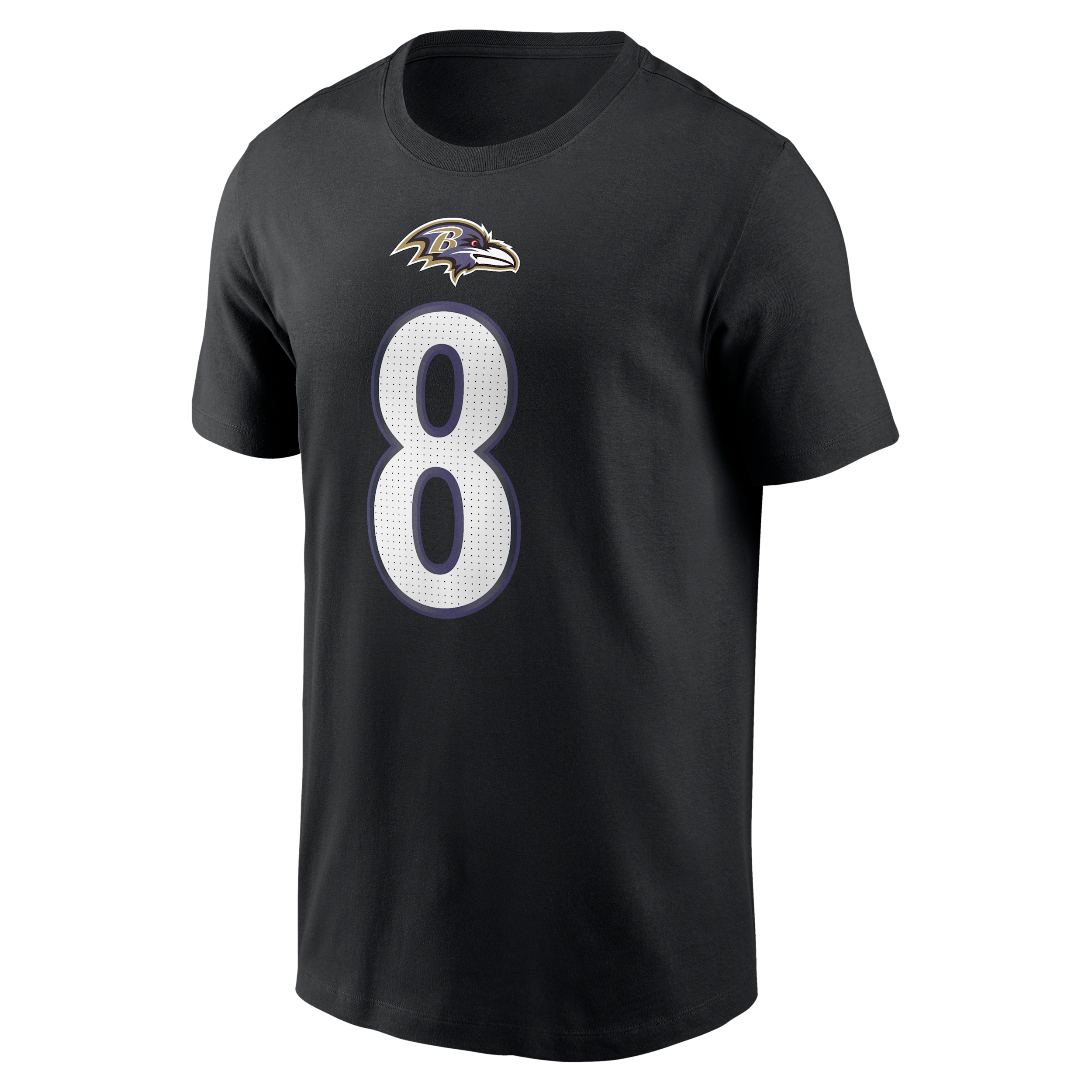 Lamar Jackson Baltimore Ravens Nike Men's NFL T-Shirt in Black | N19900A8GF-Z90