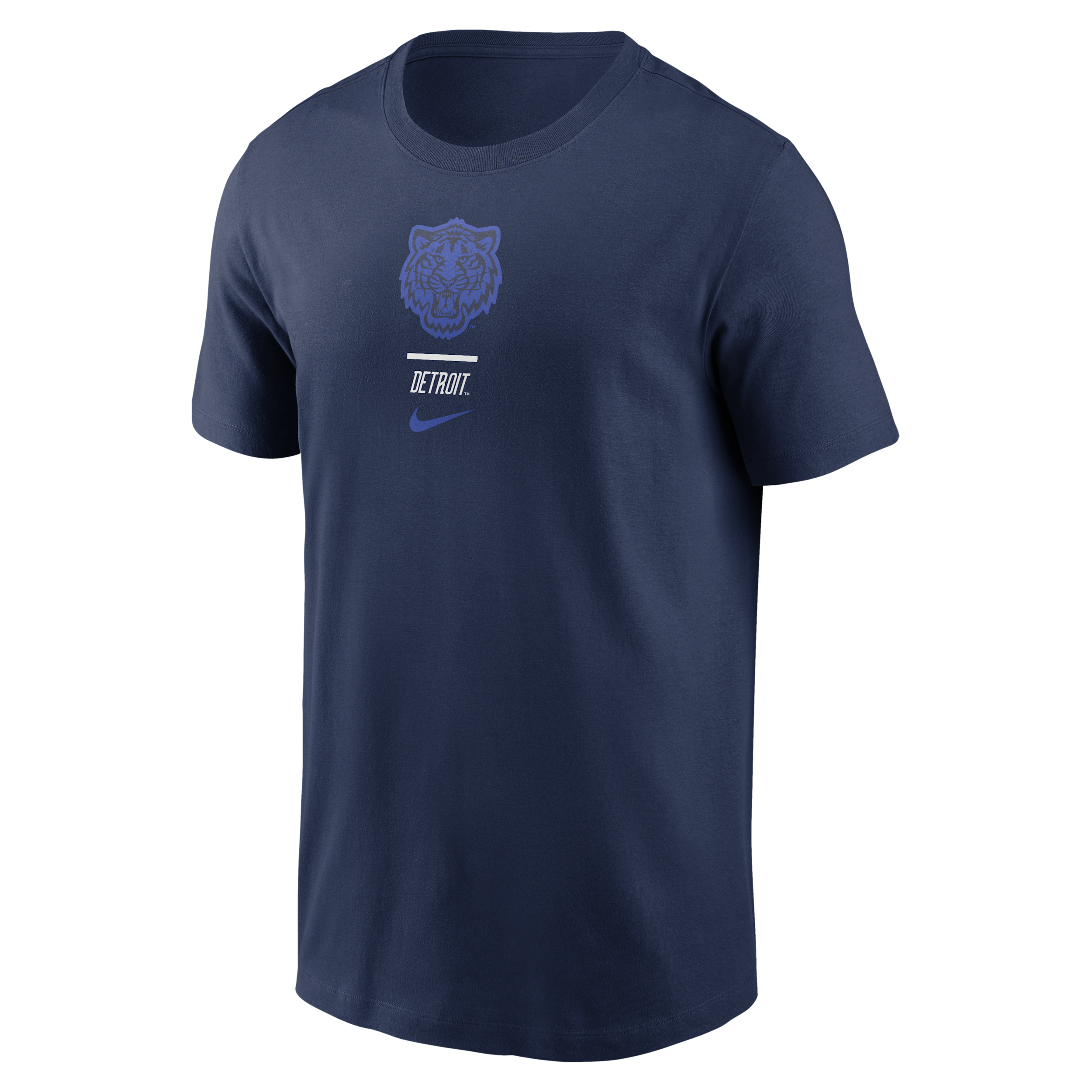 Detroit Tigers City Connect 2-Hit Nike Men's MLB T-Shirt in Blue | N19944BDG-V0M