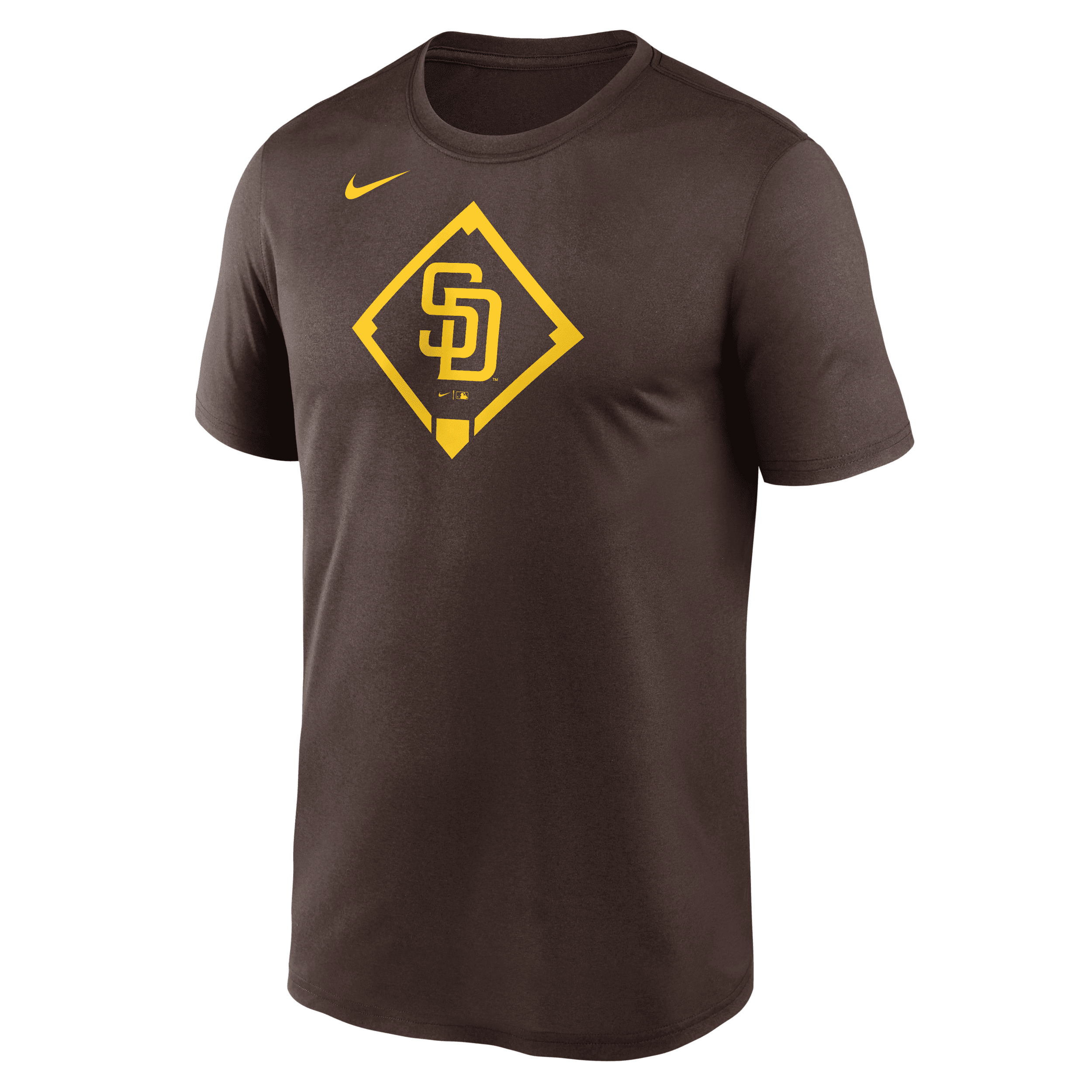 Nike Brown San Diego Padres Icon Legend Performance T-shirt