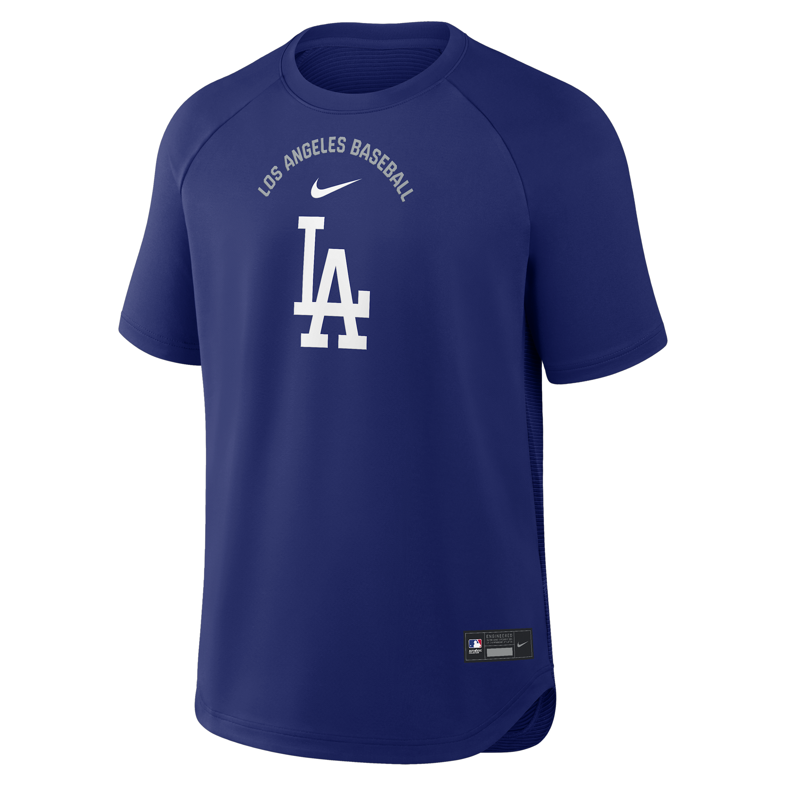 Los Angeles Dodgers Authentic Collection Batting Practice Pregame Nike Men's Dri-FIT MLB Top in Blue | 04HG11L6LD-7DX