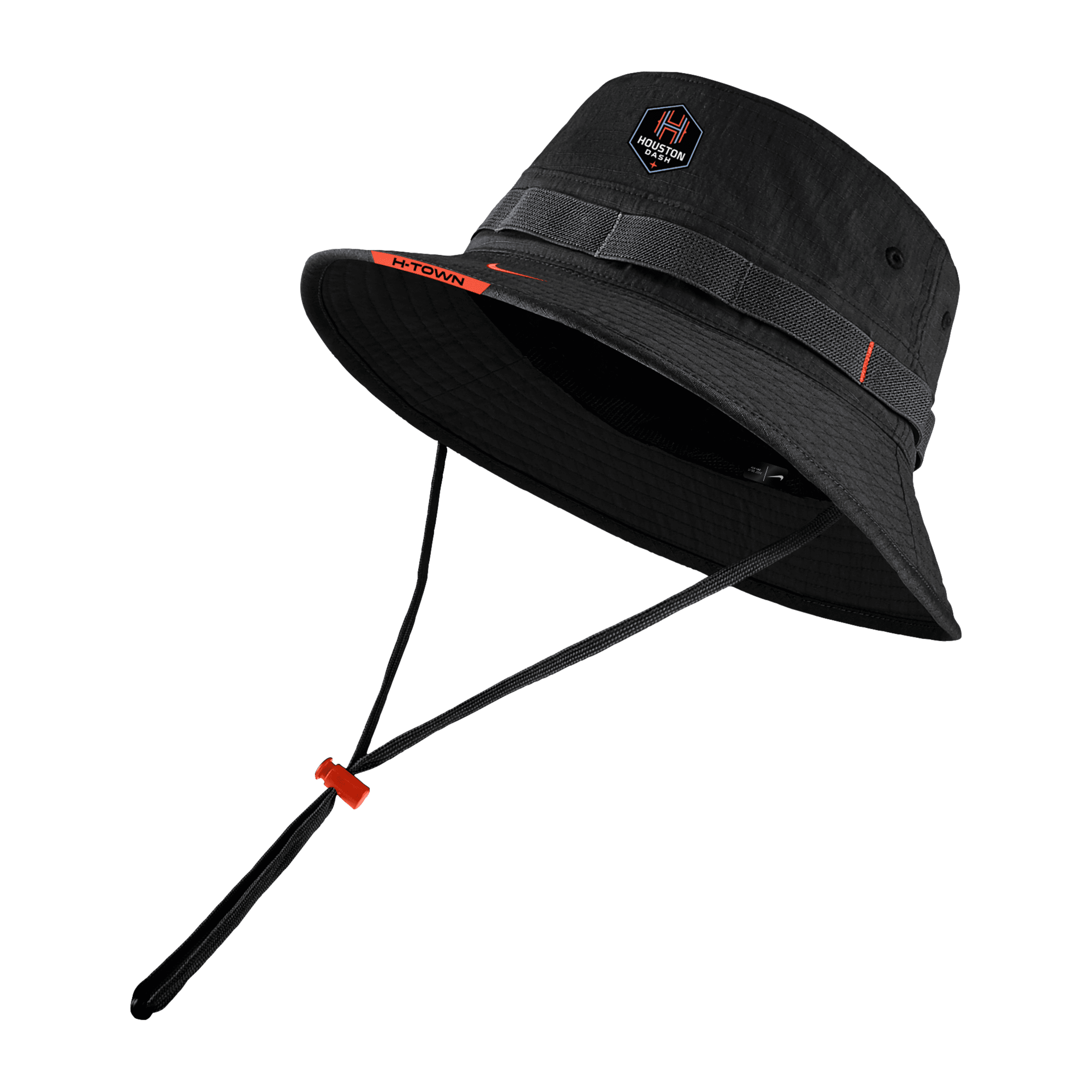 Nike Houston Dash  Unisex Soccer Boonie Bucket Hat In Black