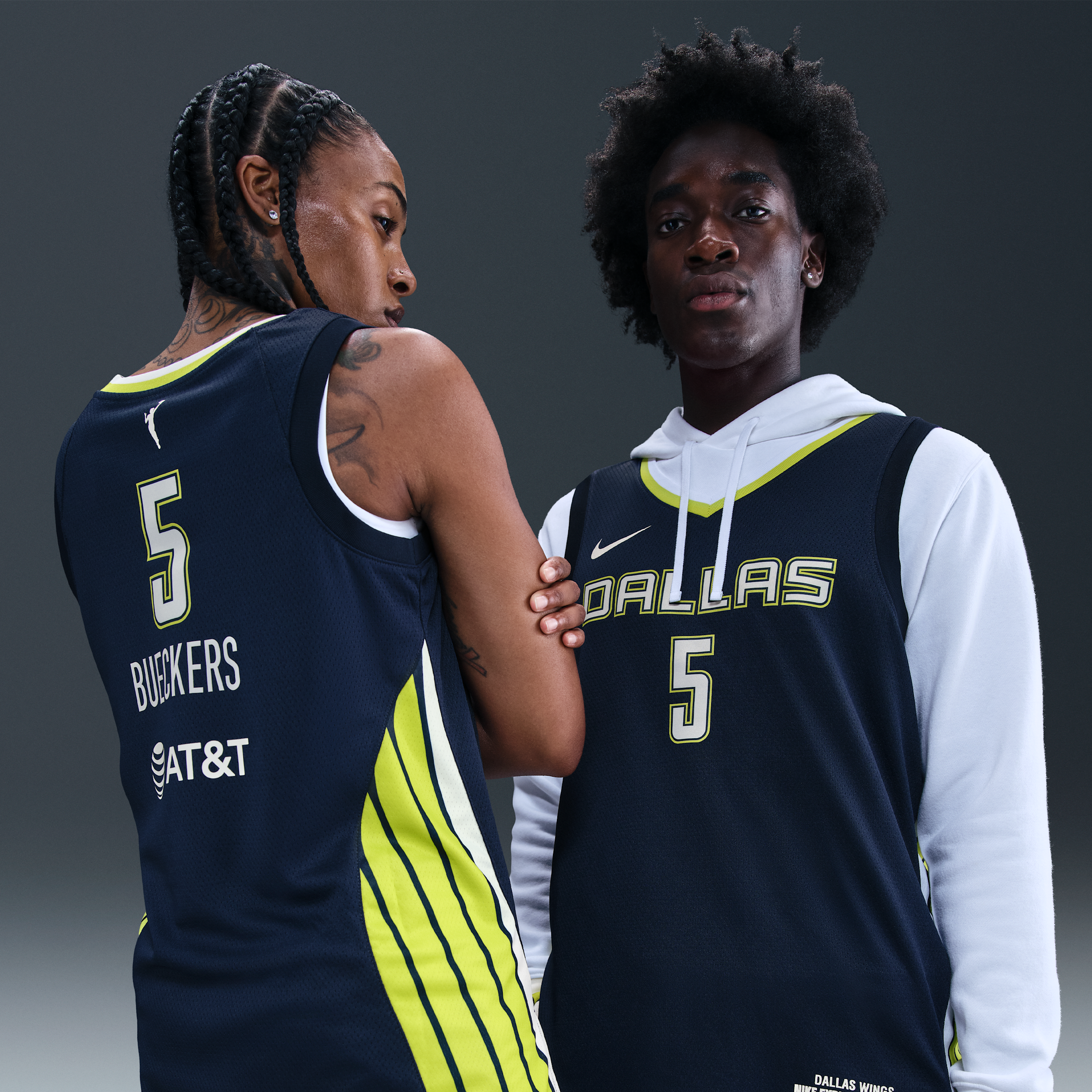 Nike Men's and Women's Paige Bueckers Navy Dallas Wings 2025 Wnba Draft Explorer Edition Victory Player Jersey - Navy