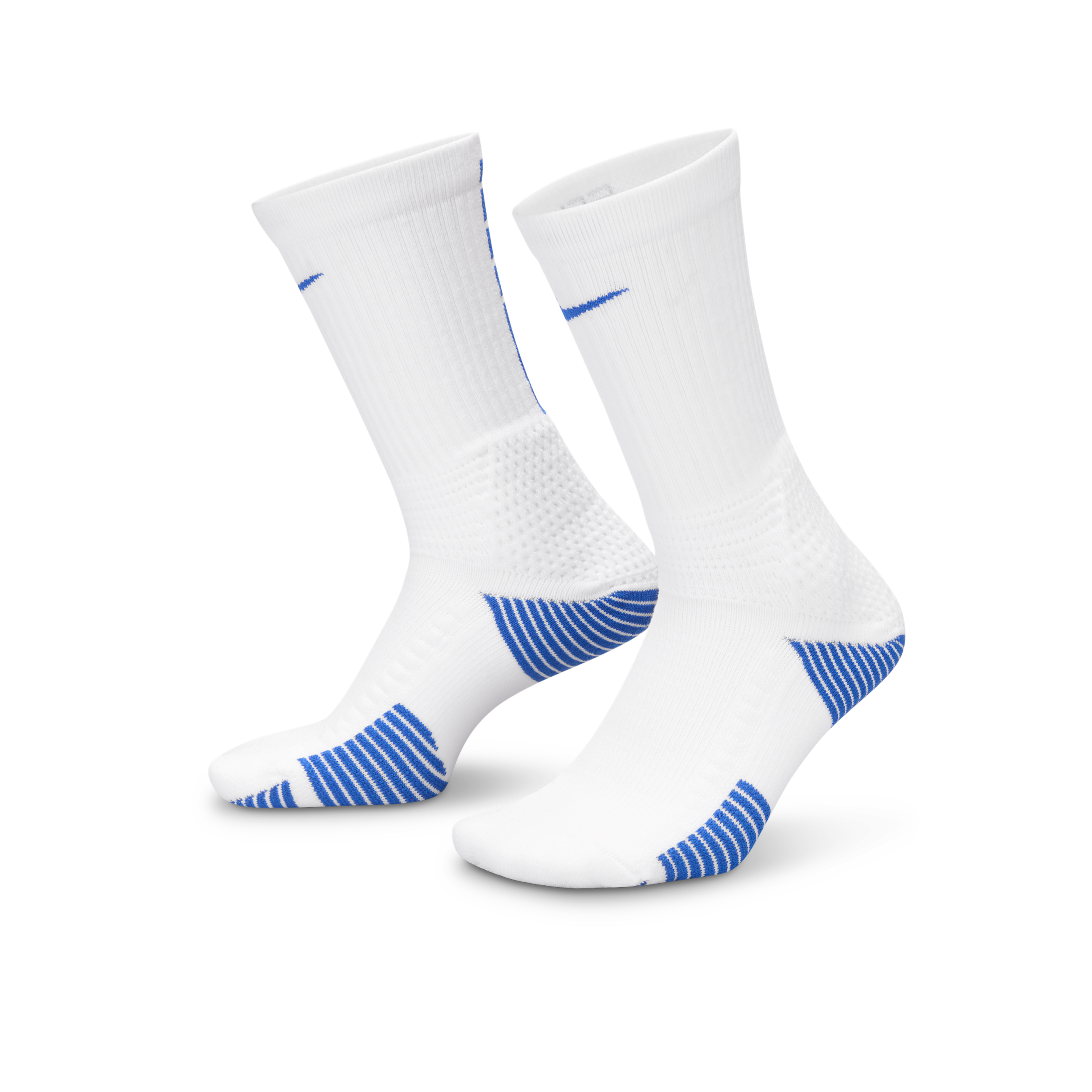 Nike Unisex Elite 2.0 Cushioned Crew Socks (1 Pair) In White