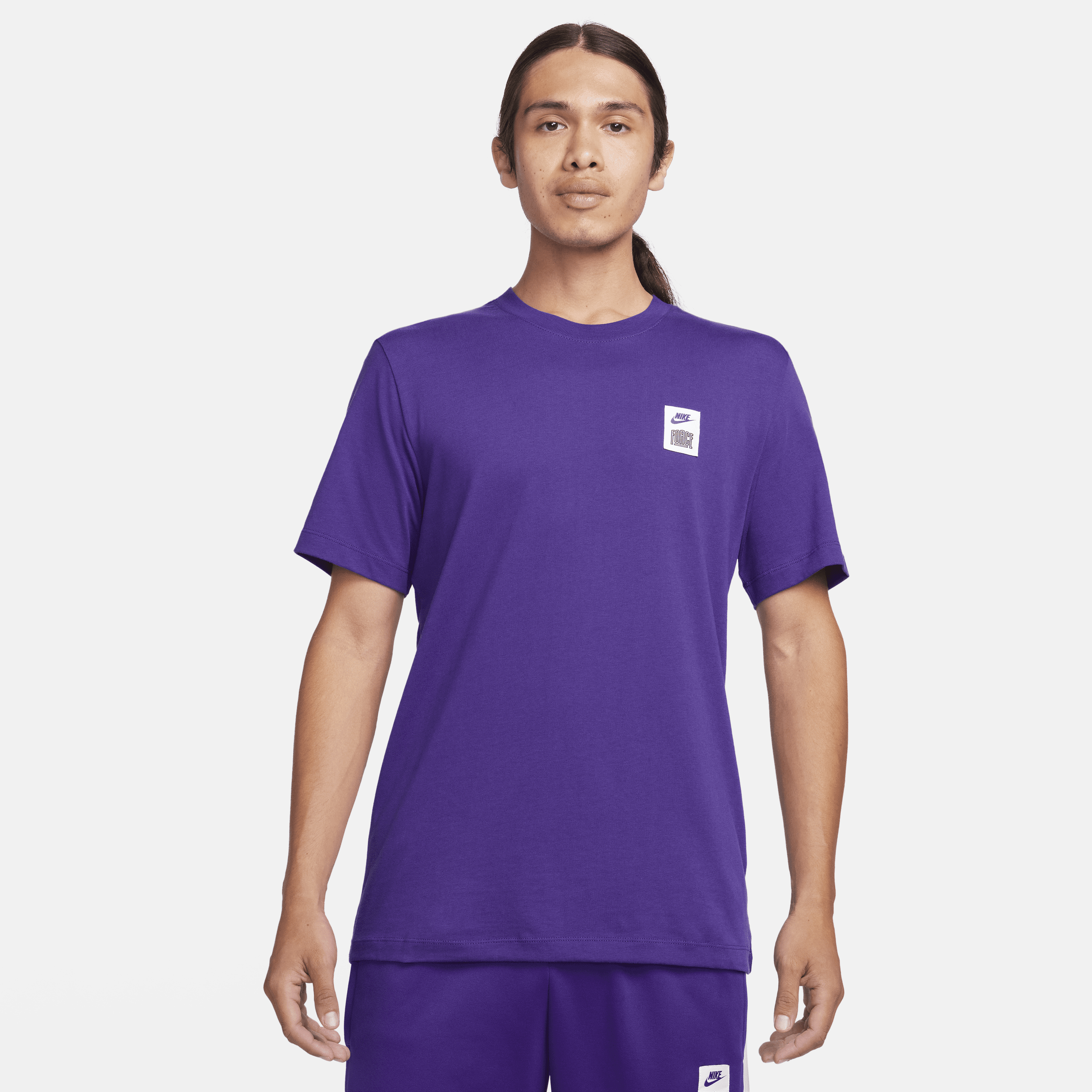 Nike Men's Basketball T-shirt In Purple