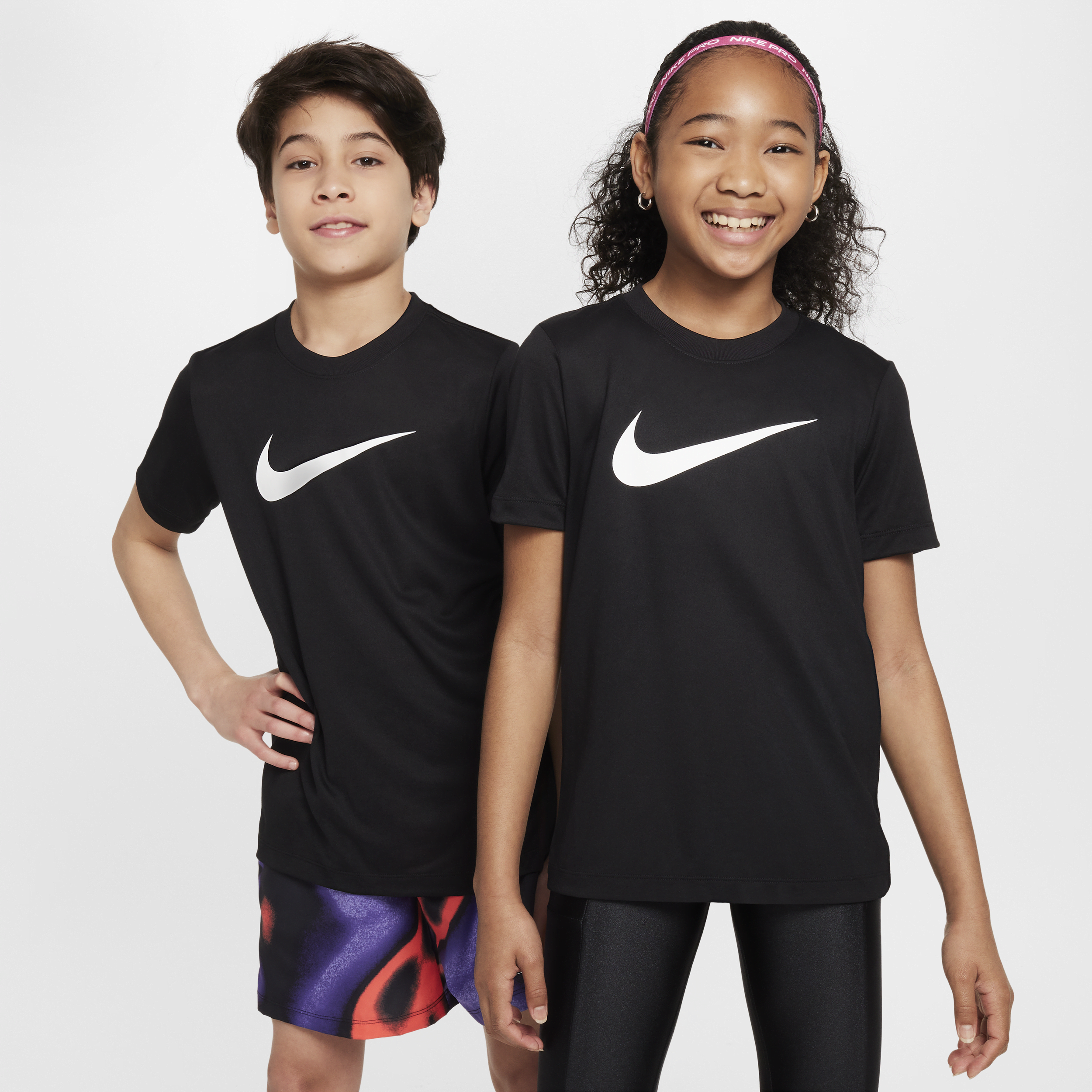Nike Legend Big Kids' Dri-fit T-shirt In Black