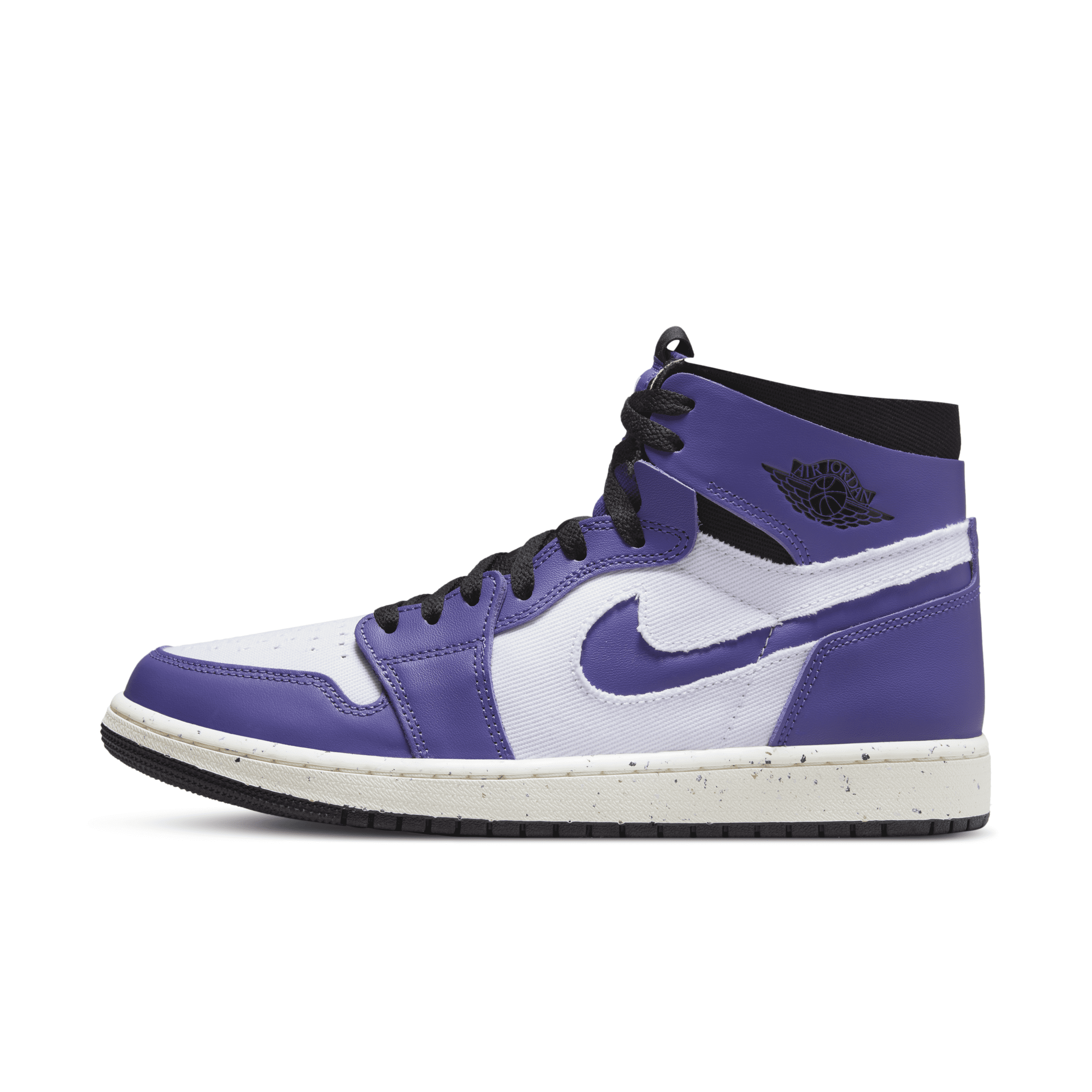 Jordan Men's Air  1 Zoom Cmft Shoes In Purple