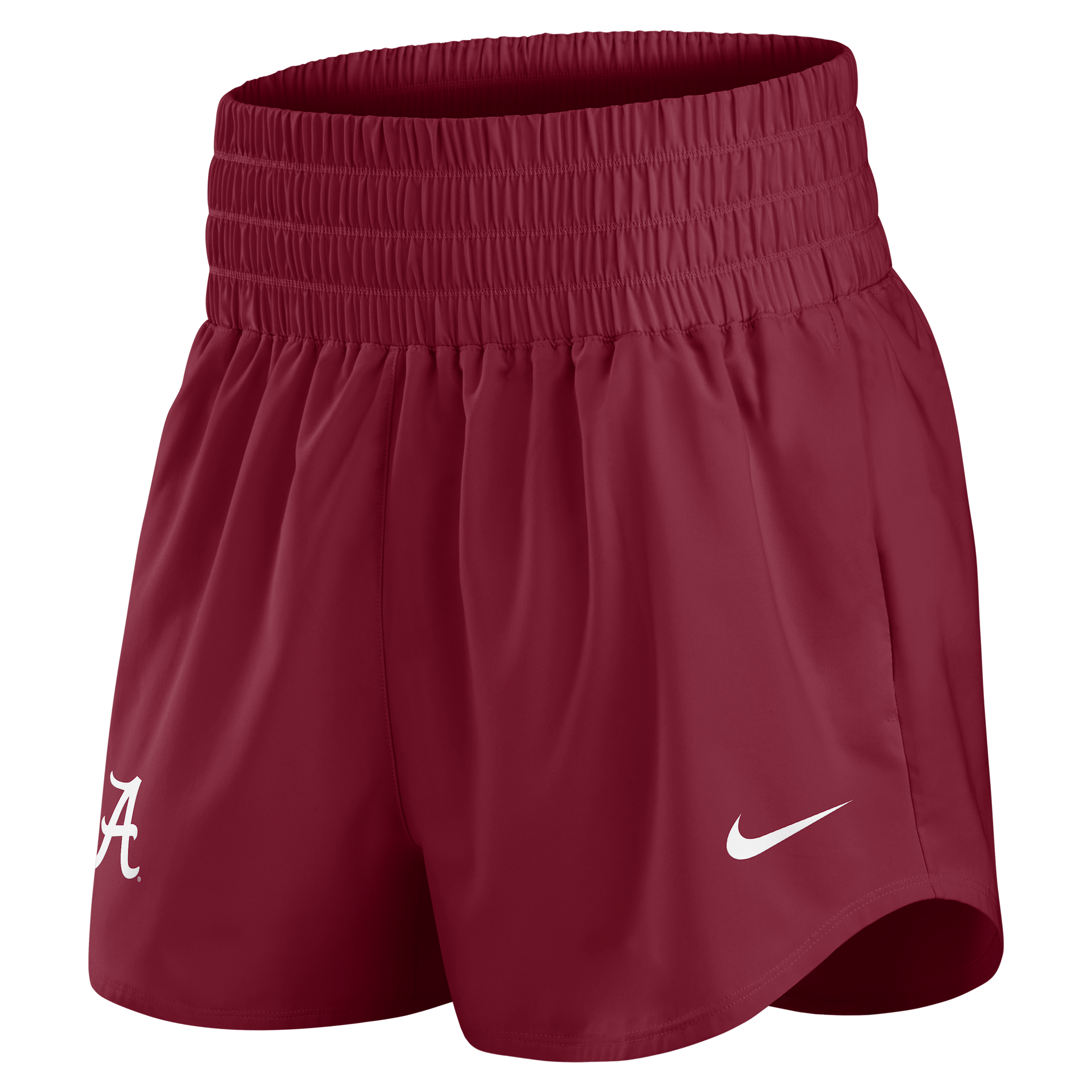 Nike Women's Crimson Alabama Crimson Tide Performance One Dri-fit High-Rise Shorts - Crimson