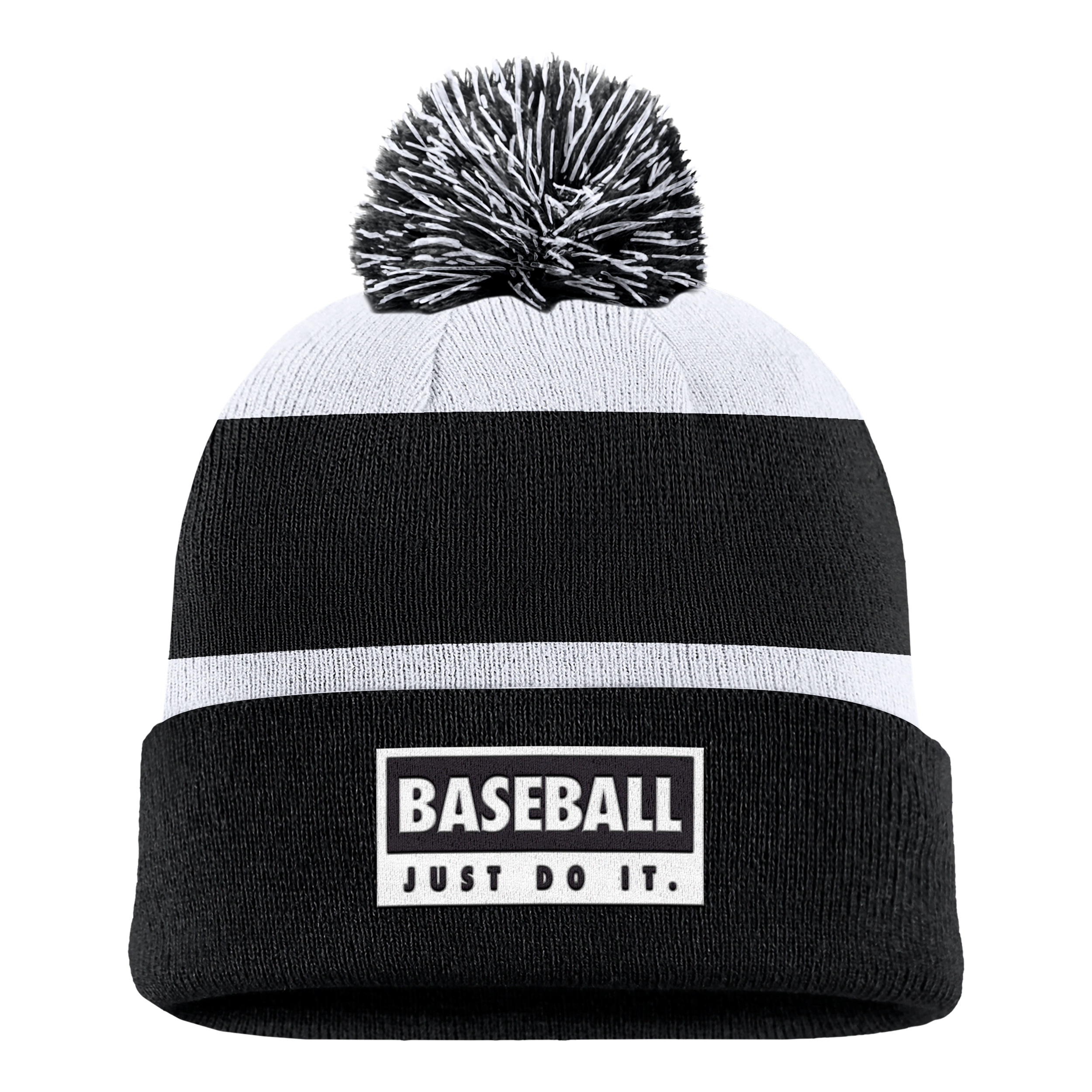 Nike Unisex Swoosh Peak Baseball Beanie In Black