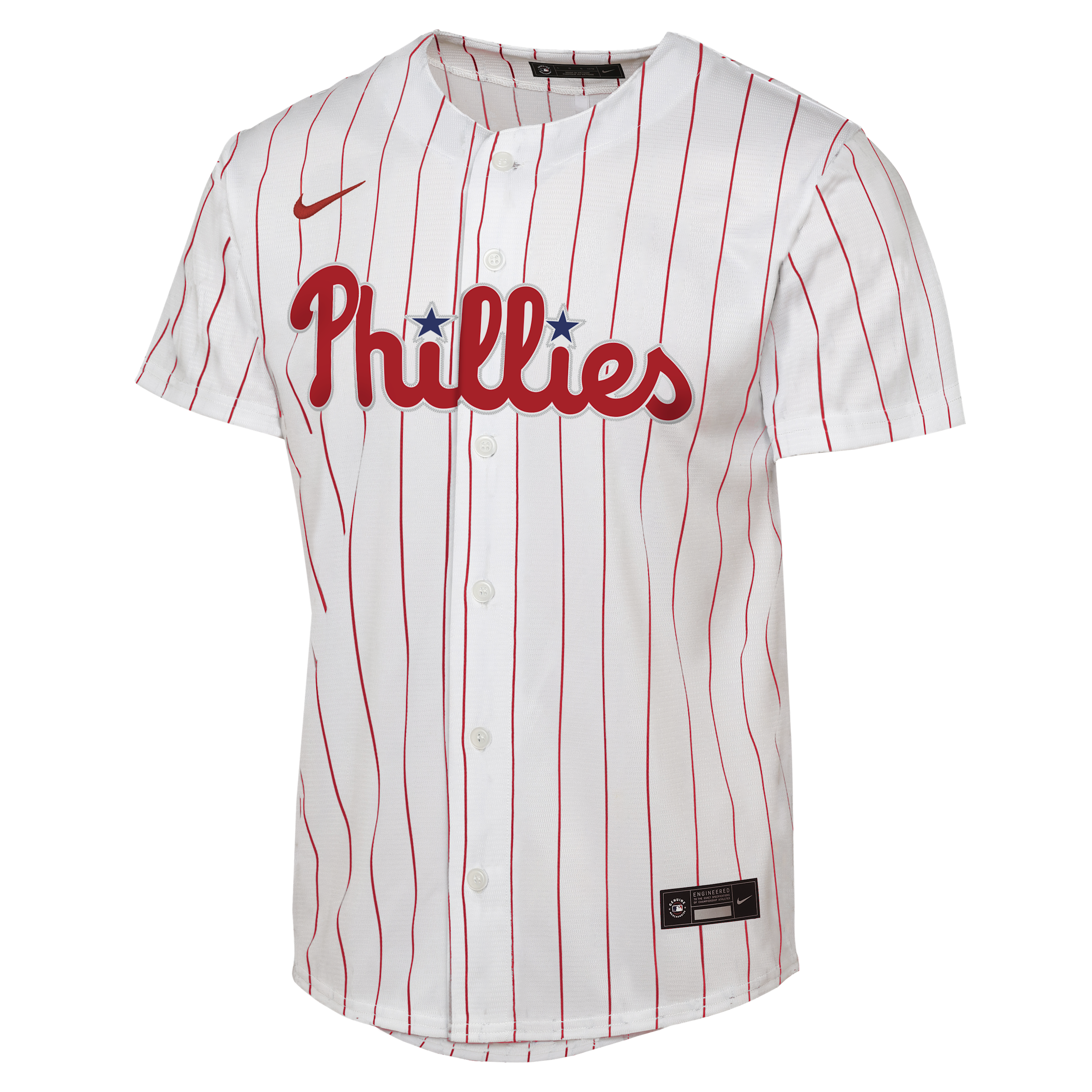Nike Big Boys and Girls Bryce Harper White Philadelphia Phillies Home Replica Player Jersey - White