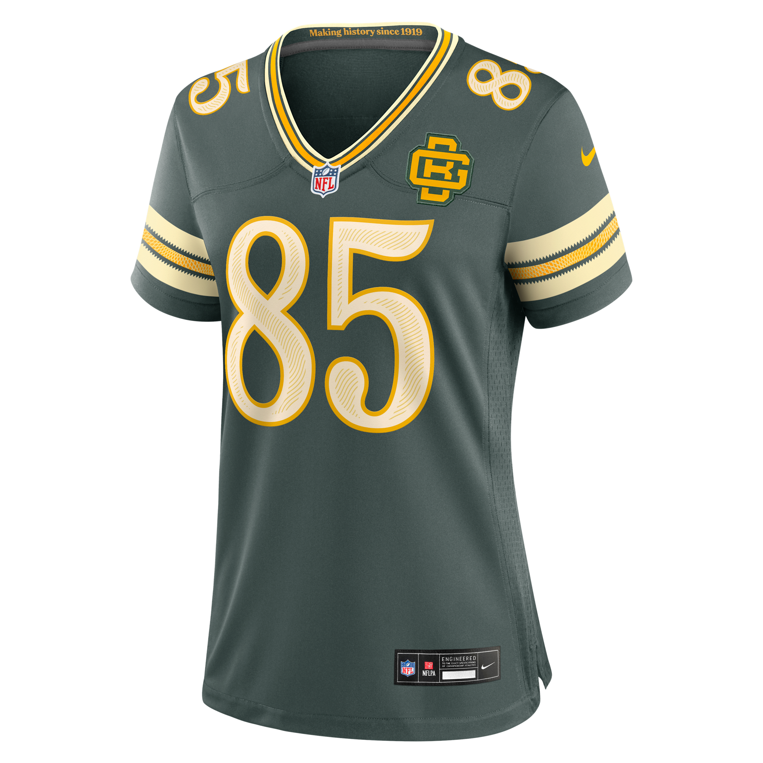 Tucker Kraft Green Bay Packers Rivalries Collection Nike Women's NFL Game Jersey in Green | 67NW0JFI7TF-SPY