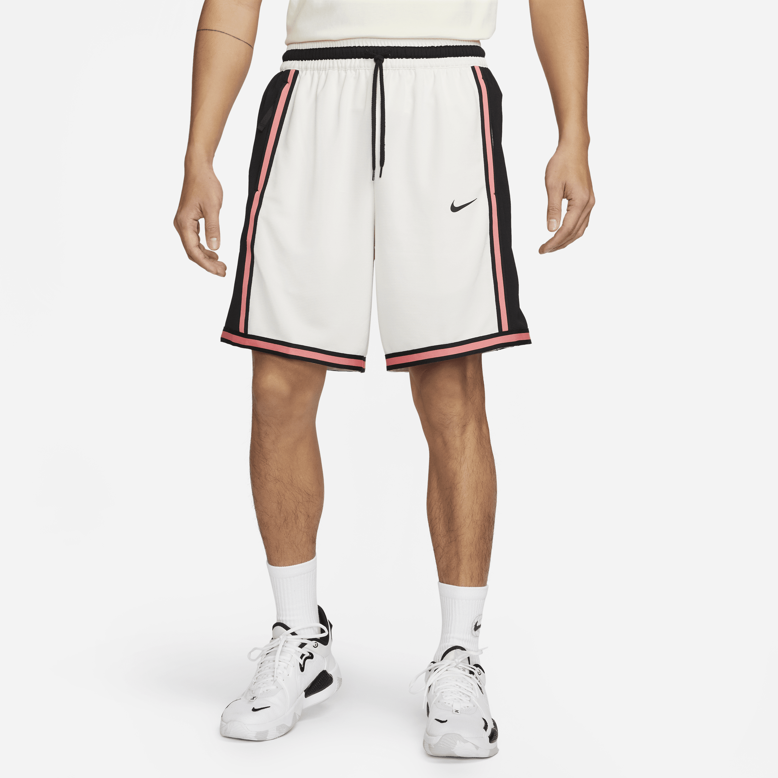 Nike Men's Dri-fit Dna+ 8" Basketball Shorts In Grey