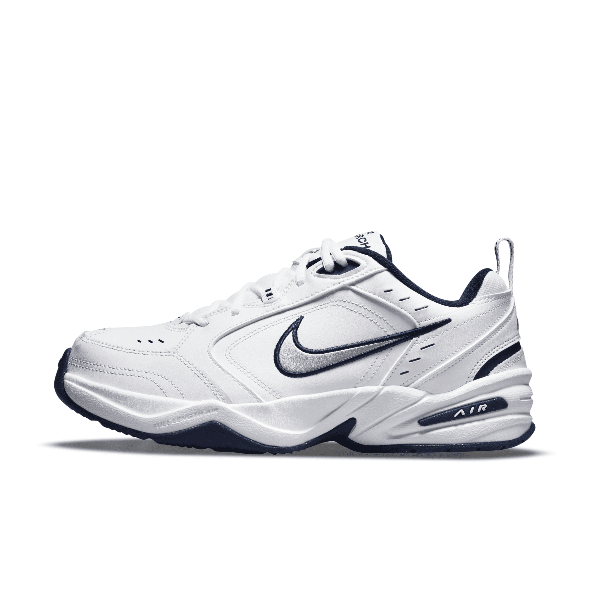 Nike Men's Air Monarch IV Workout Shoes (Extra Wide) in White | 416355-102