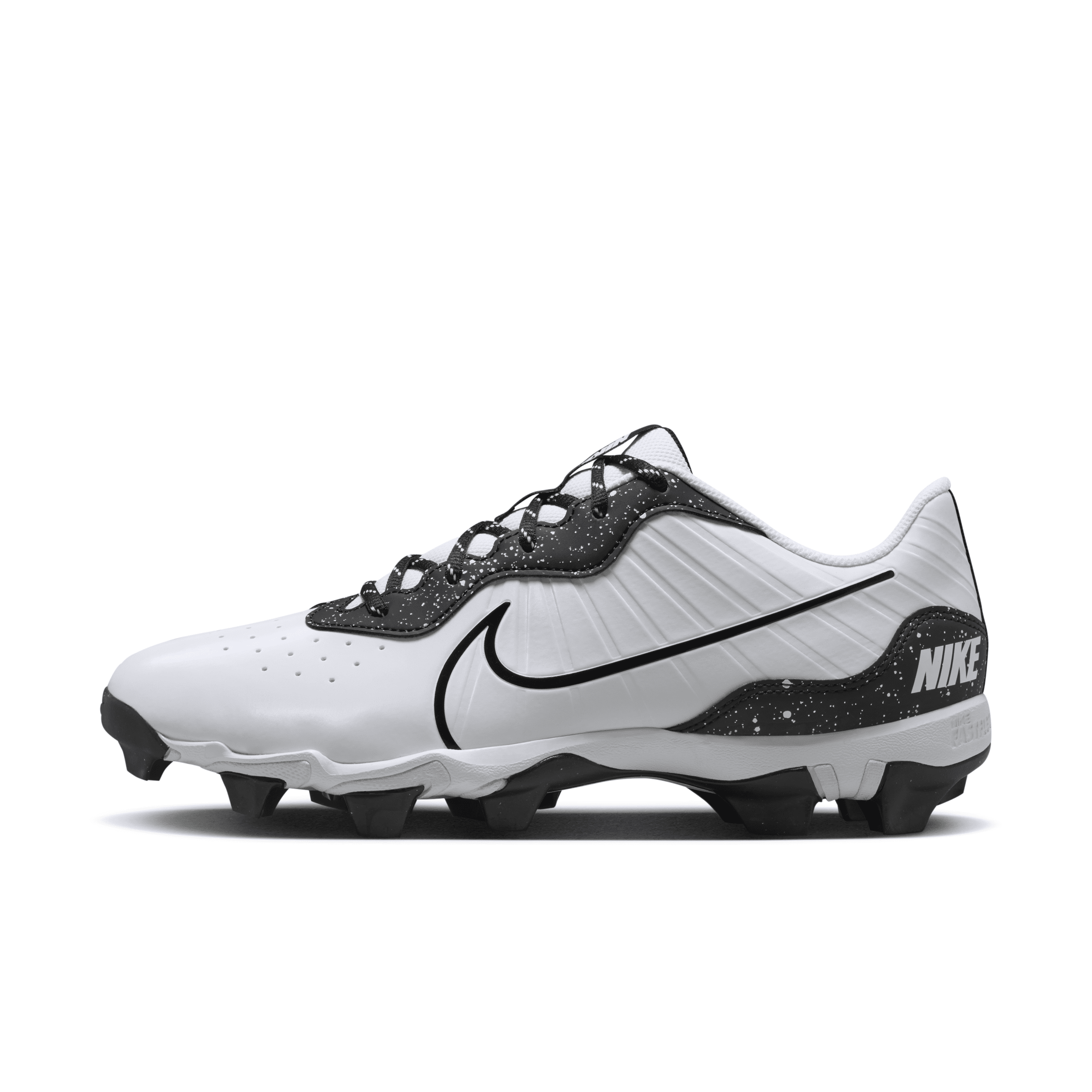 Nike Men's Alpha Huarache 4 Keystone Baseball Cleats In White