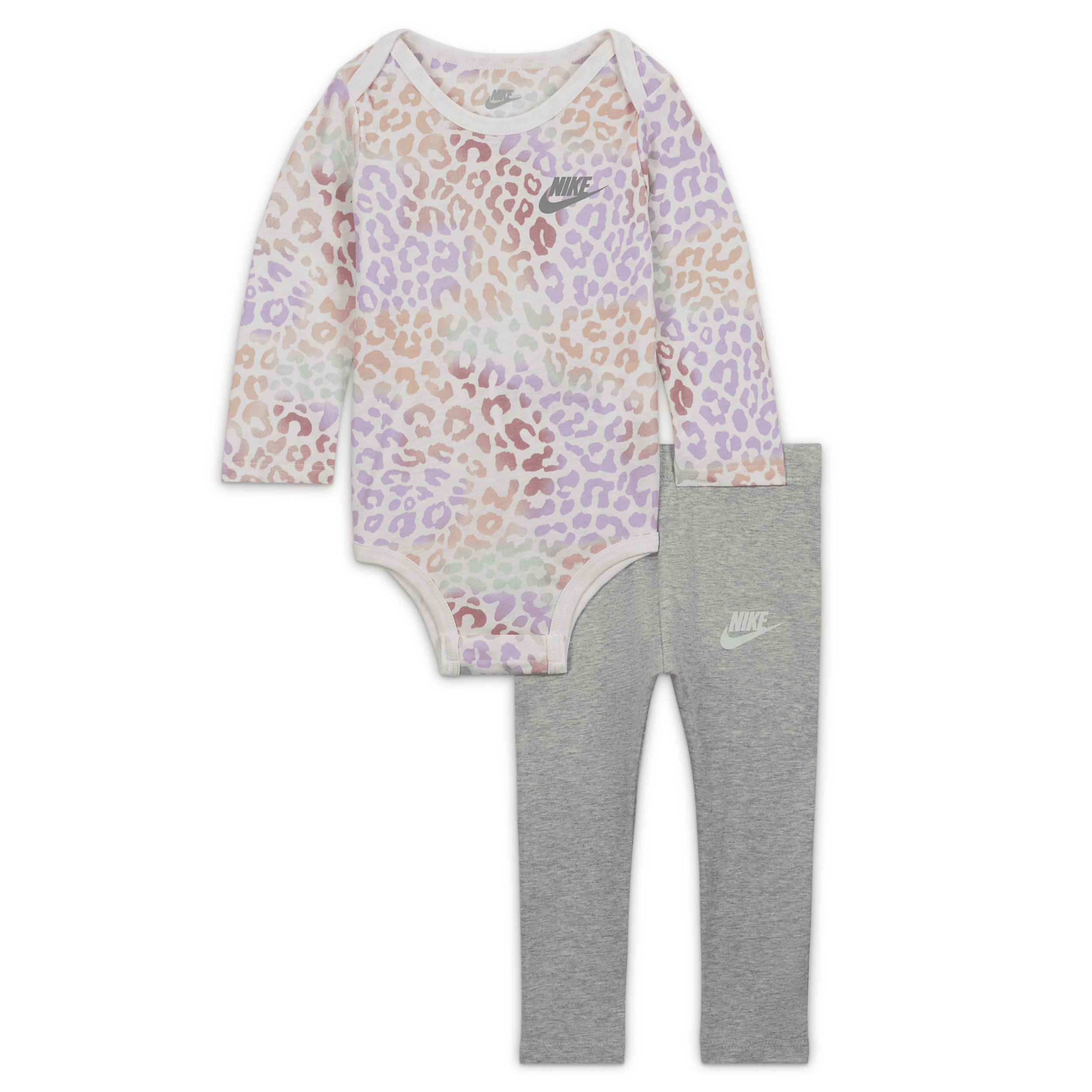 Nike Bodysuit And Leggings Set Baby (12-24m) Set In Grey