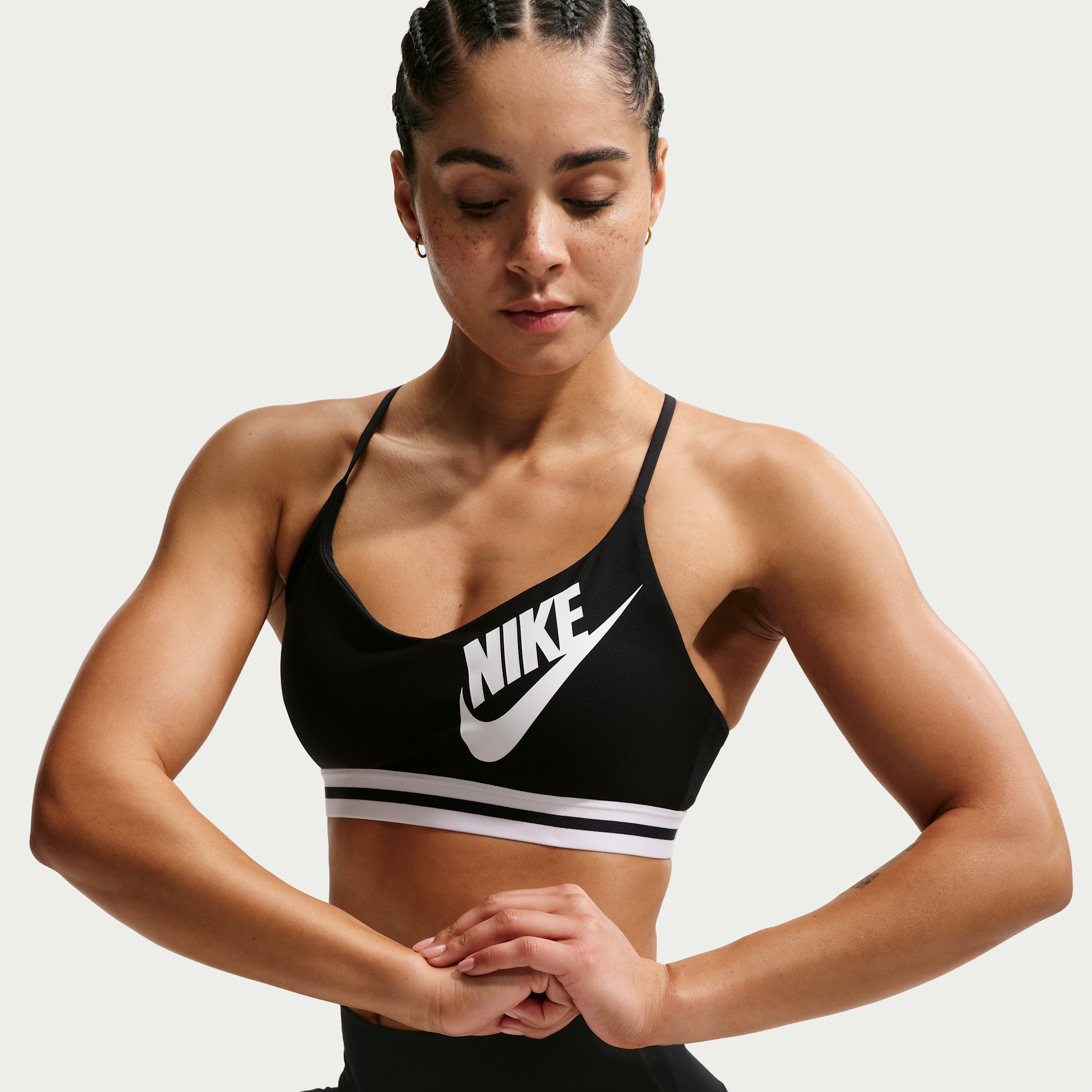 Nike Women's Indy Light-Support Sports Bra in Black | IM9922-010