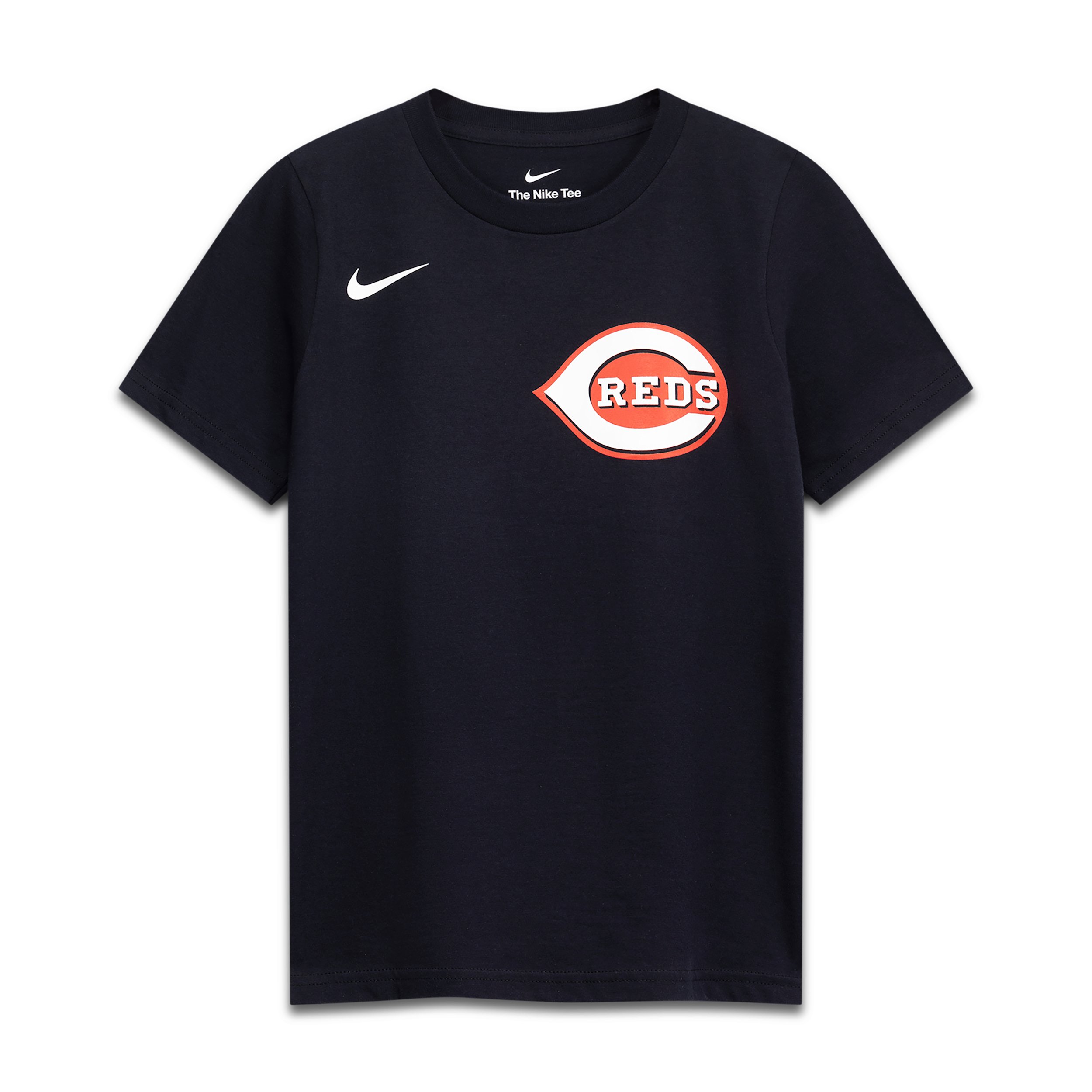 Nike Big Boys and Girls Elly De La Cruz Black Cincinnati Reds Name and Number T-Shirt - Black