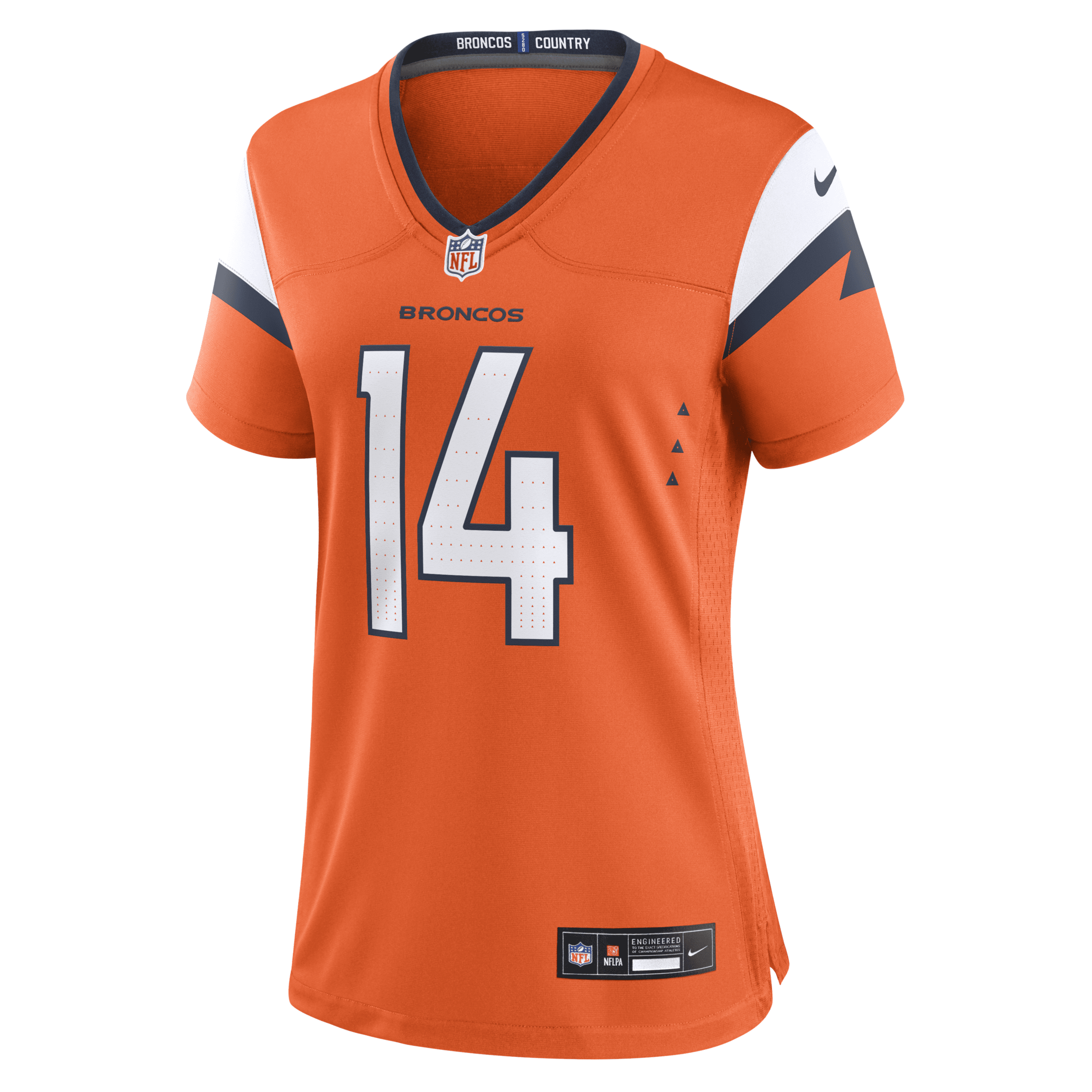 Nike Courtland Sutton Denver Broncos Women's Nfl Game Football Jersey In Orange