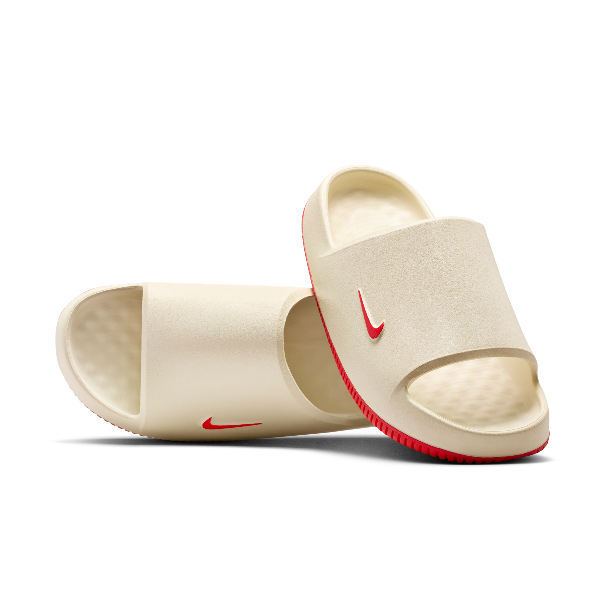 Nike Men's Calm (Ohio State) College Slides in White | IM3257-100