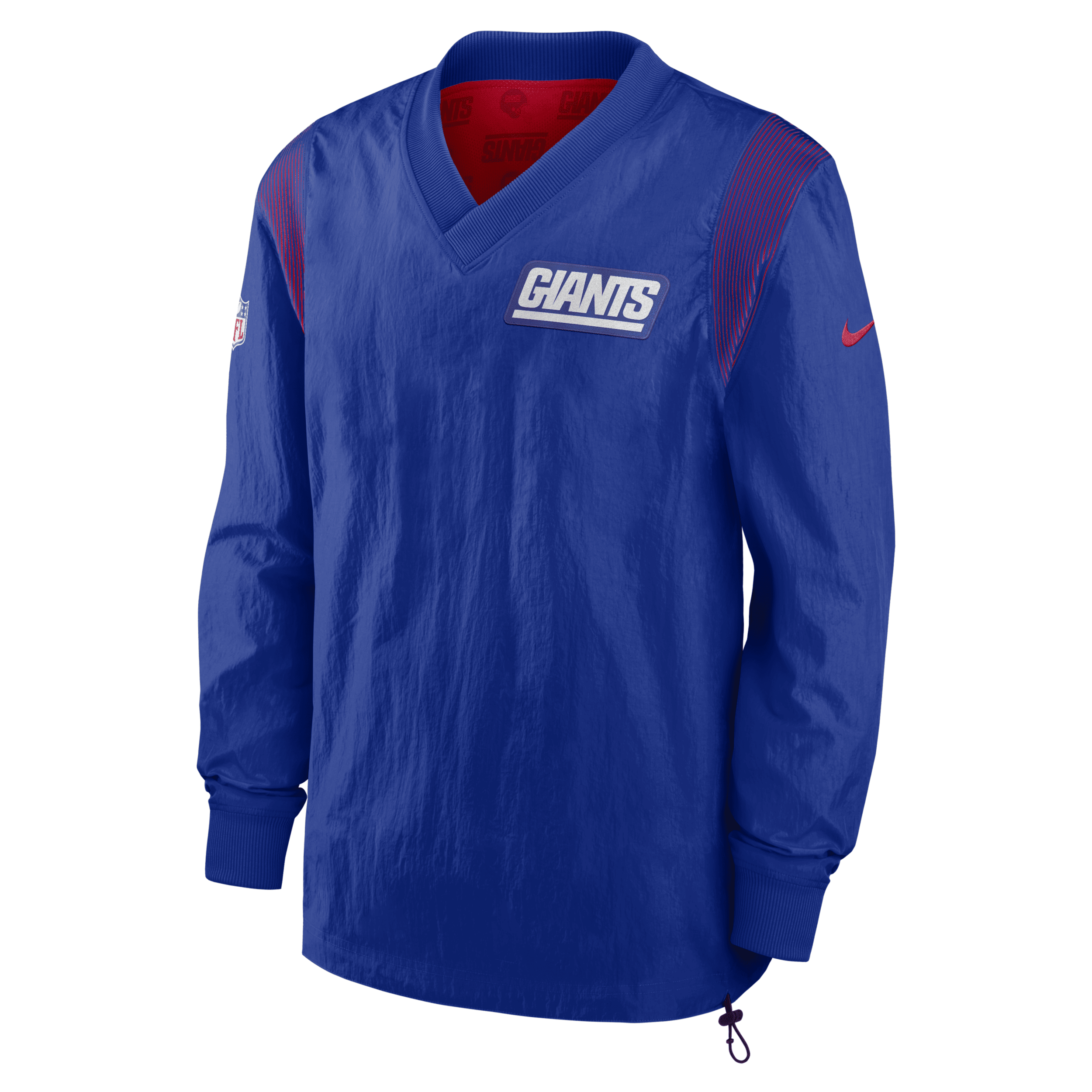 Shop Nike Men's Throwback Stack (nfl New York Giants) Pullover Jacket In Blue