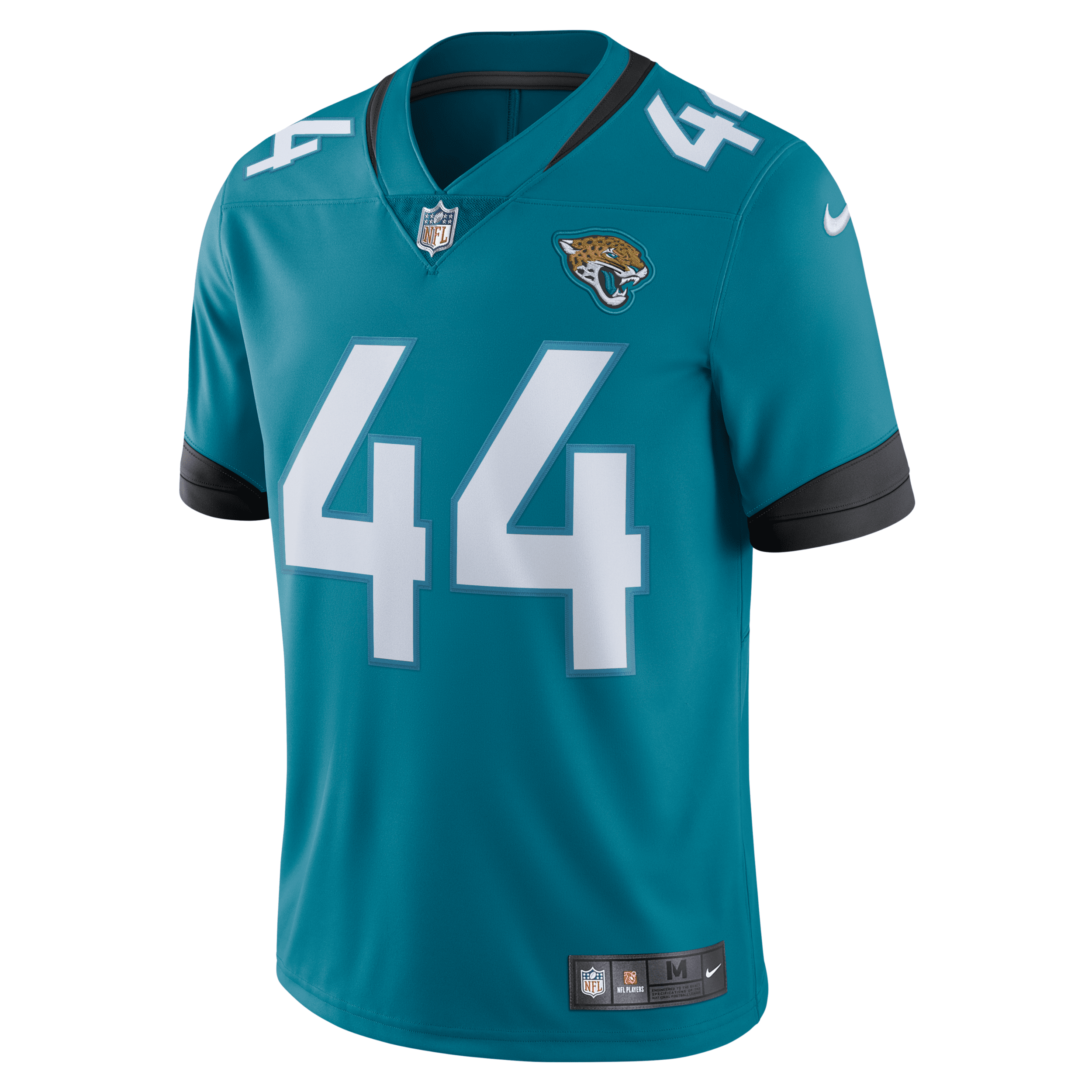 Men's Nike Travon Walker Teal Jacksonville Jaguars Team Logo Vapor Limited Jersey Size: Small