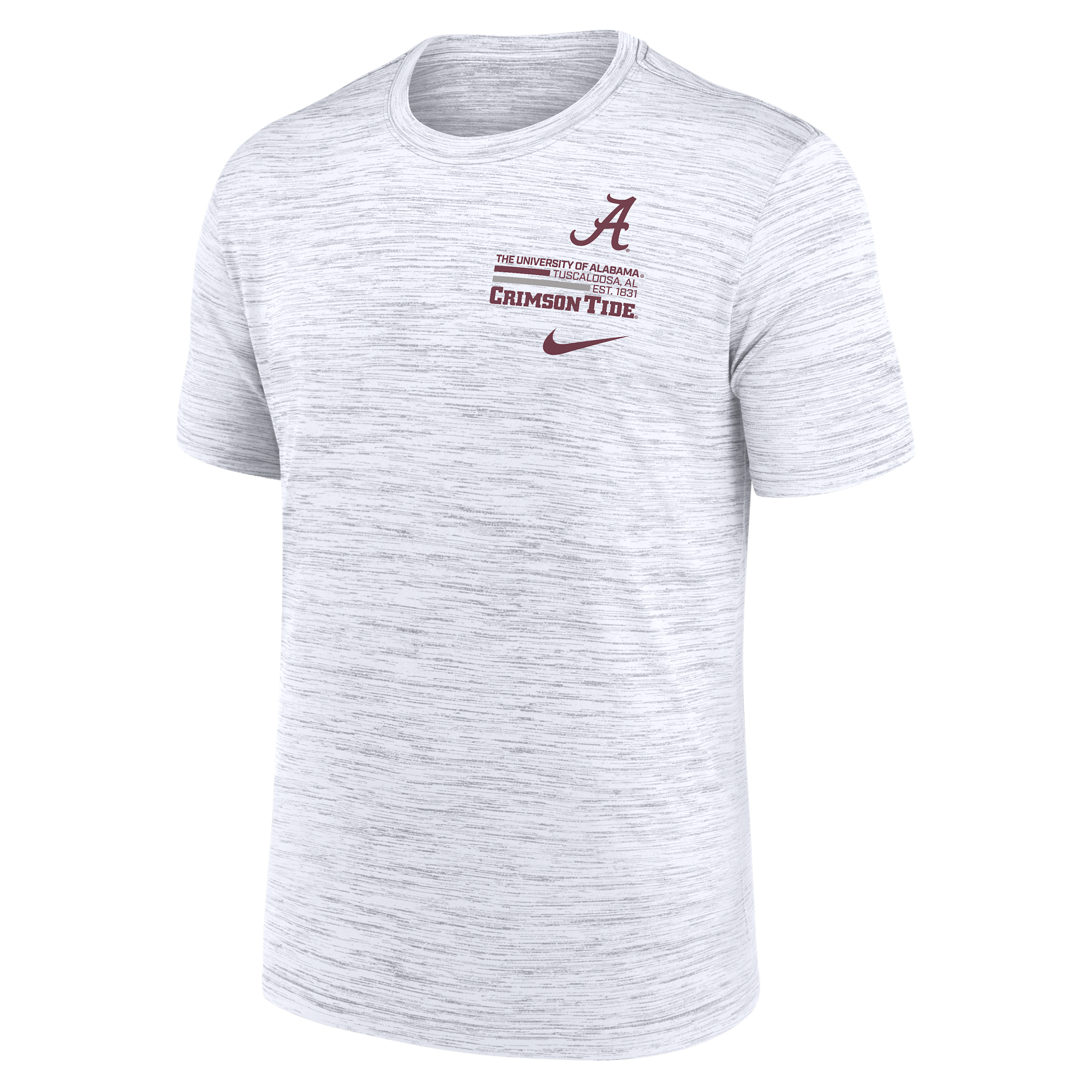 Nike Alabama Campus Chest Stack Velocity  Men's Dri-fit College T-shirt In Animal Print