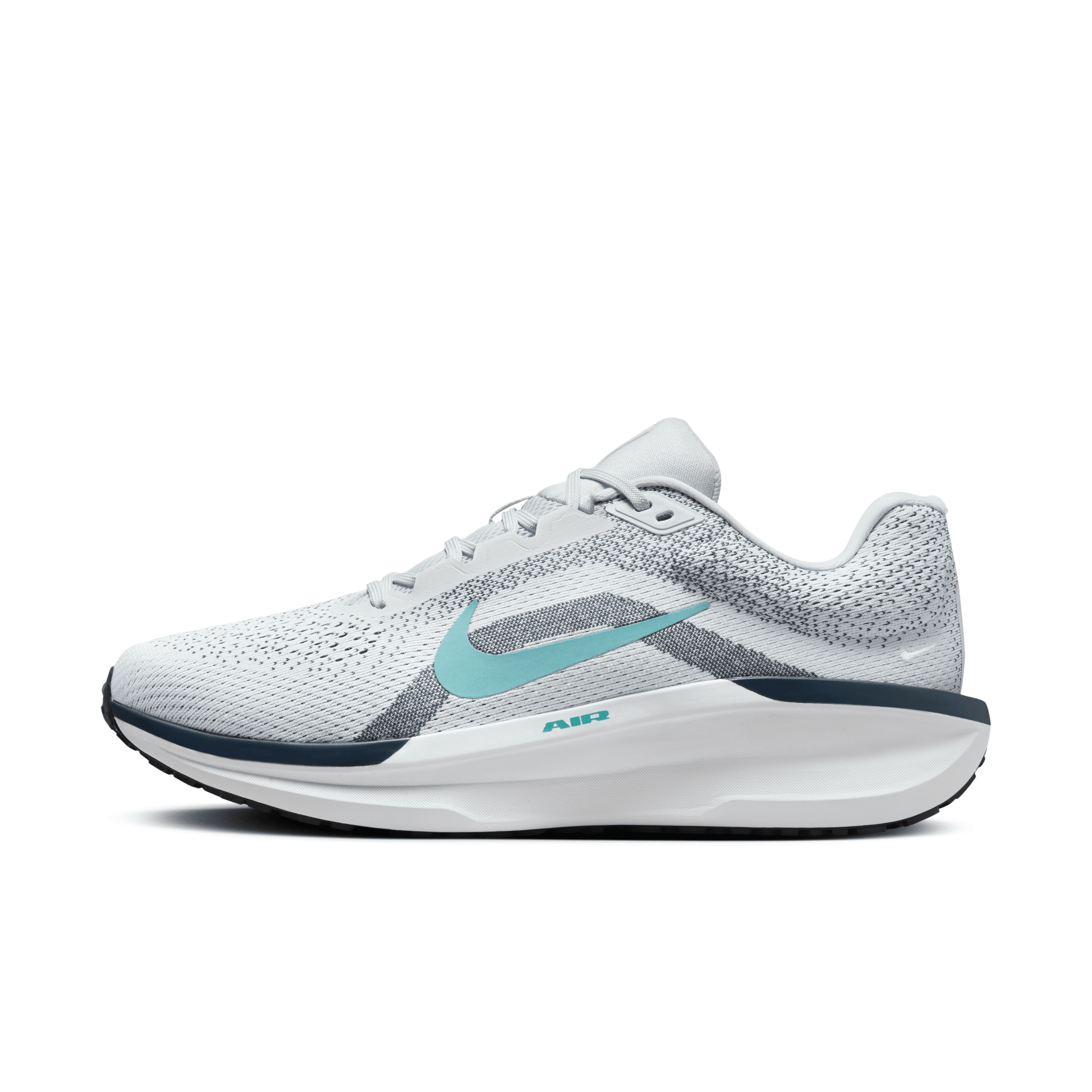 Nike Men's Winflo 11 Road Running Shoes In Grey