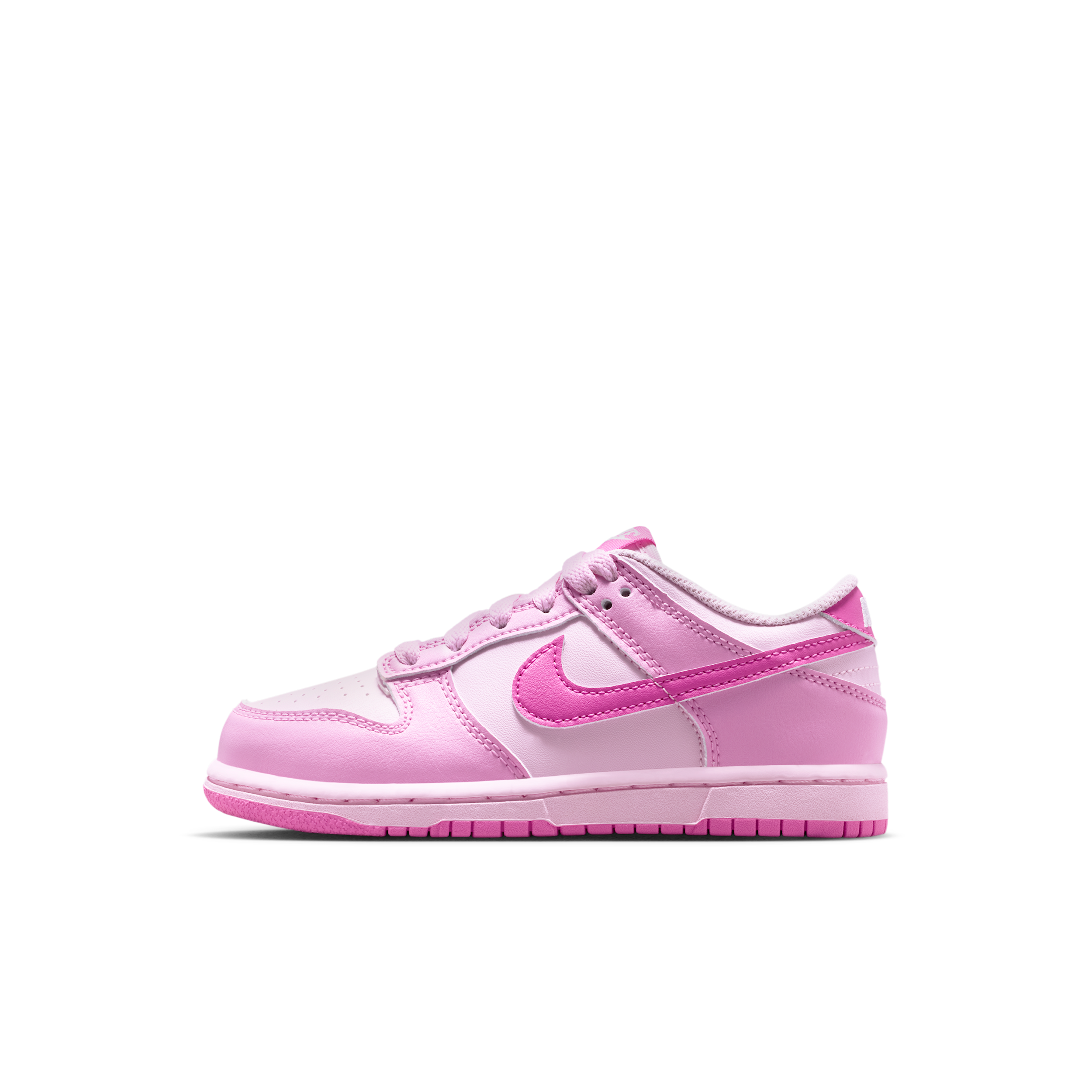Nike Dunk Low Little Kids' Shoes in Pink | IU7765-600