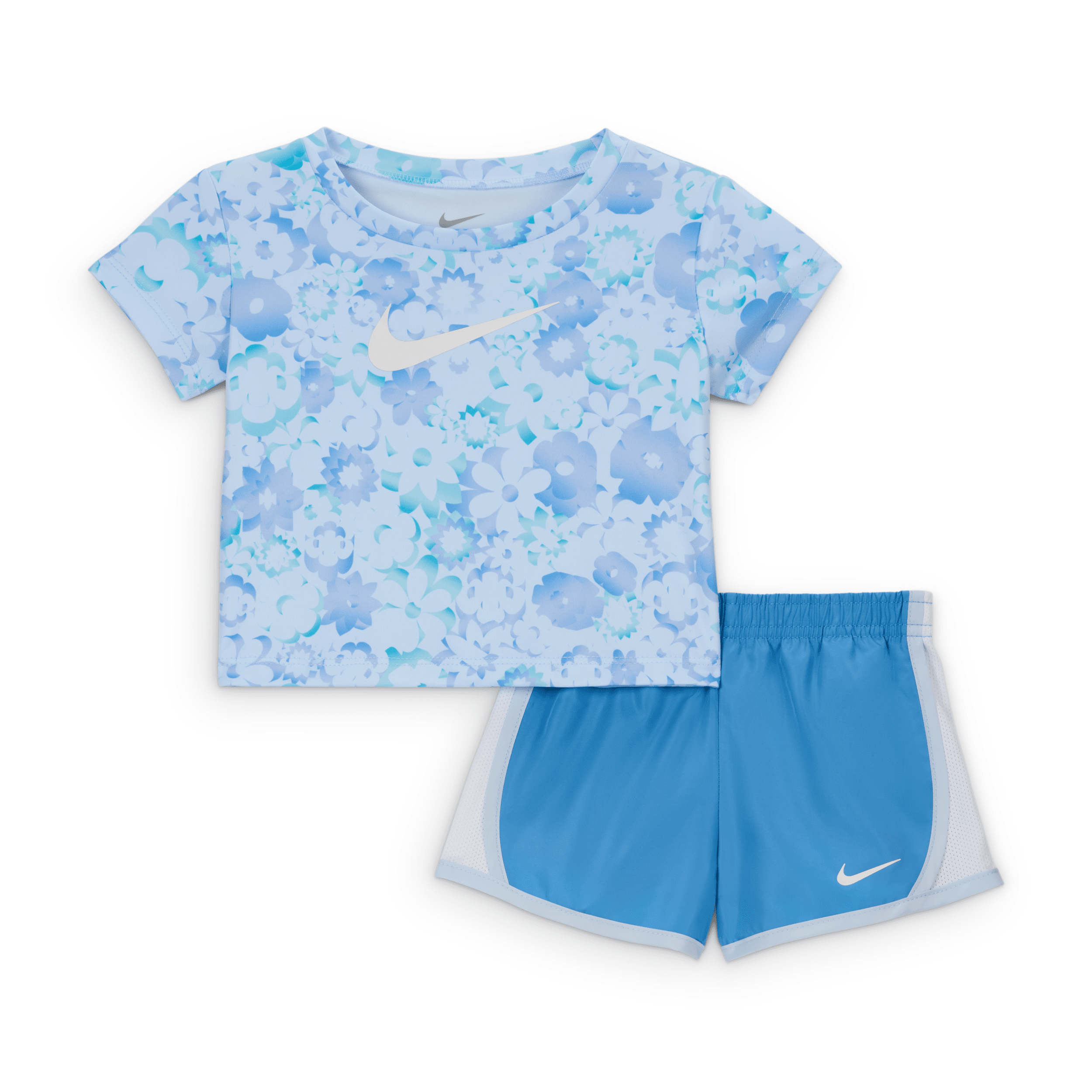 NIKE FLOW-RAL BABY 2-PIECE COLORBLOCKED TEMPO SET