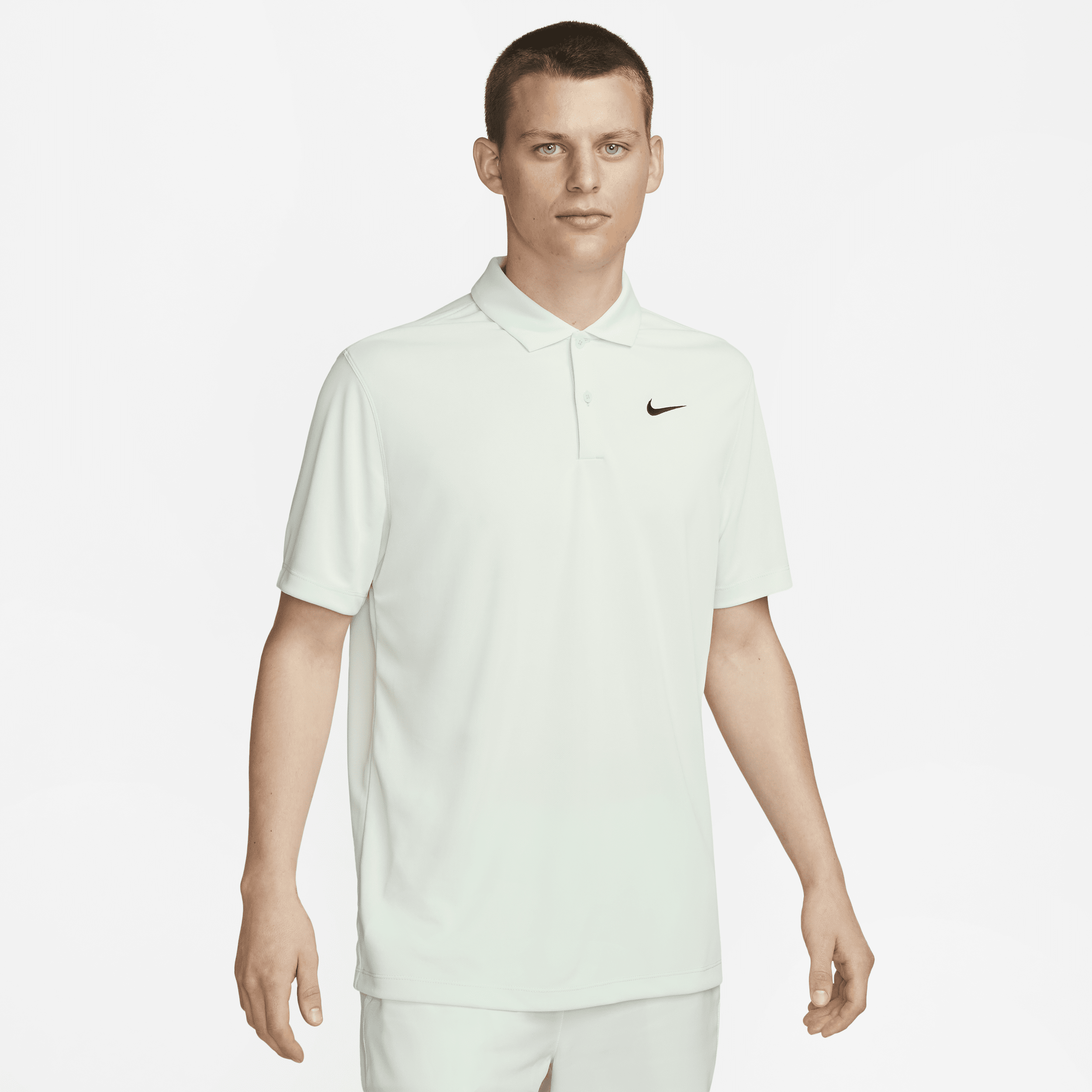 Nike Men's Court Dri-fit Tennis Polo In Green