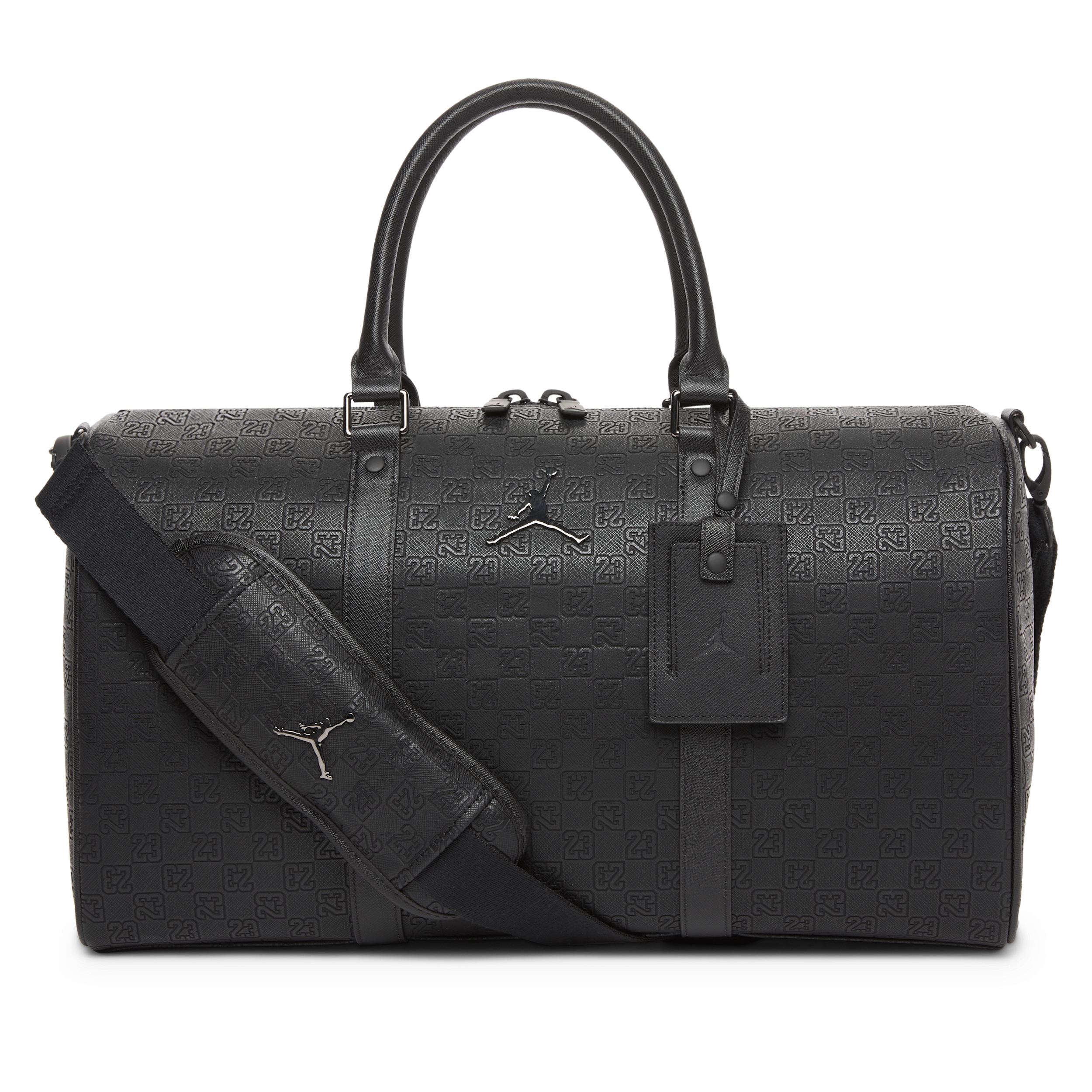 Jordan Men's Monogram Duffle Bag (25l) In Black