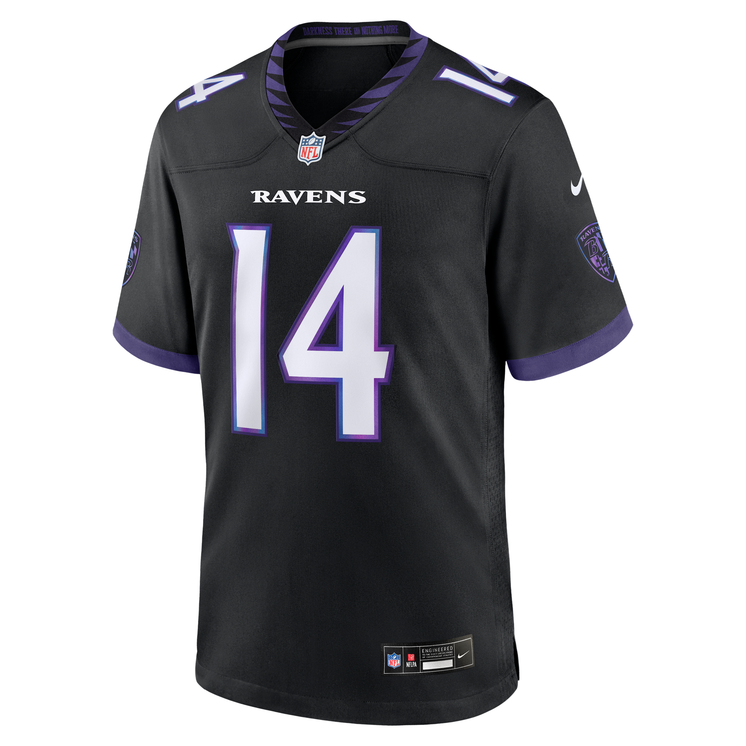 Kyle Hamilton Baltimore Ravens Nike Men's NFL Game Jersey in Black | 67NM0FDJ8GF-AZ0