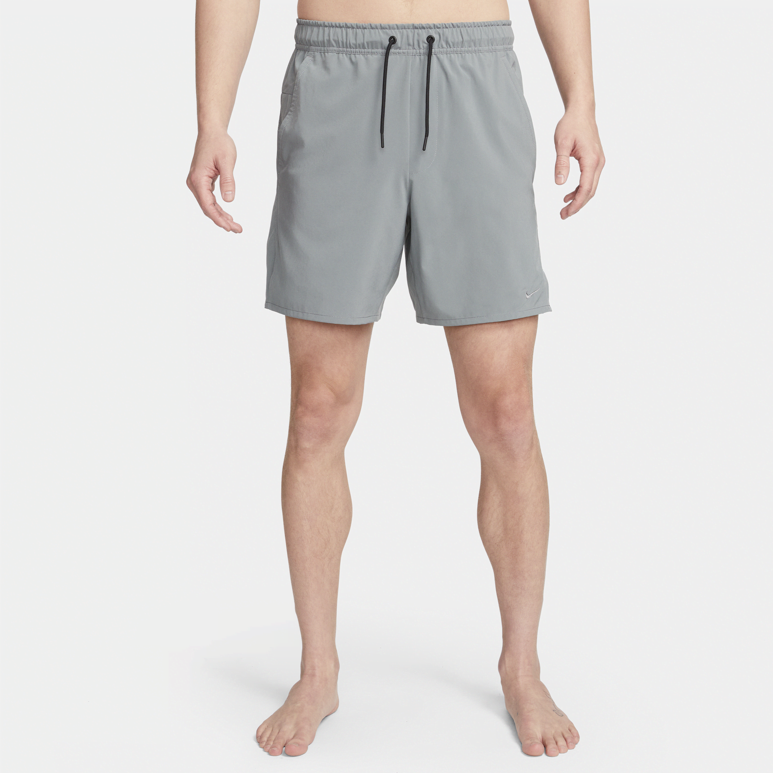 Shop Nike Men's Unlimited Dri-fit 7" Unlined Versatile Shorts In Grey