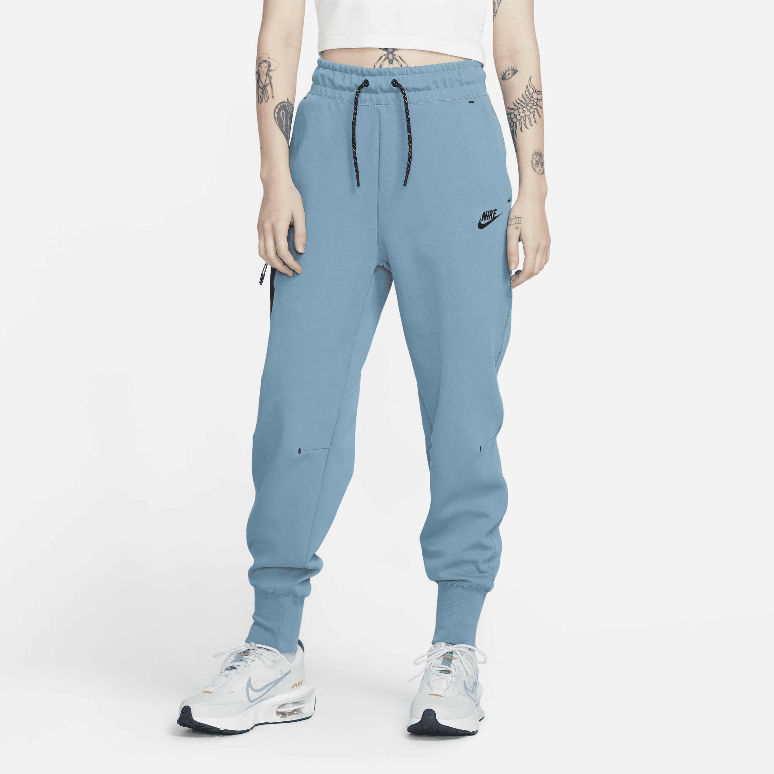Nike Women's  Sportswear Tech Fleece Pants In Blue