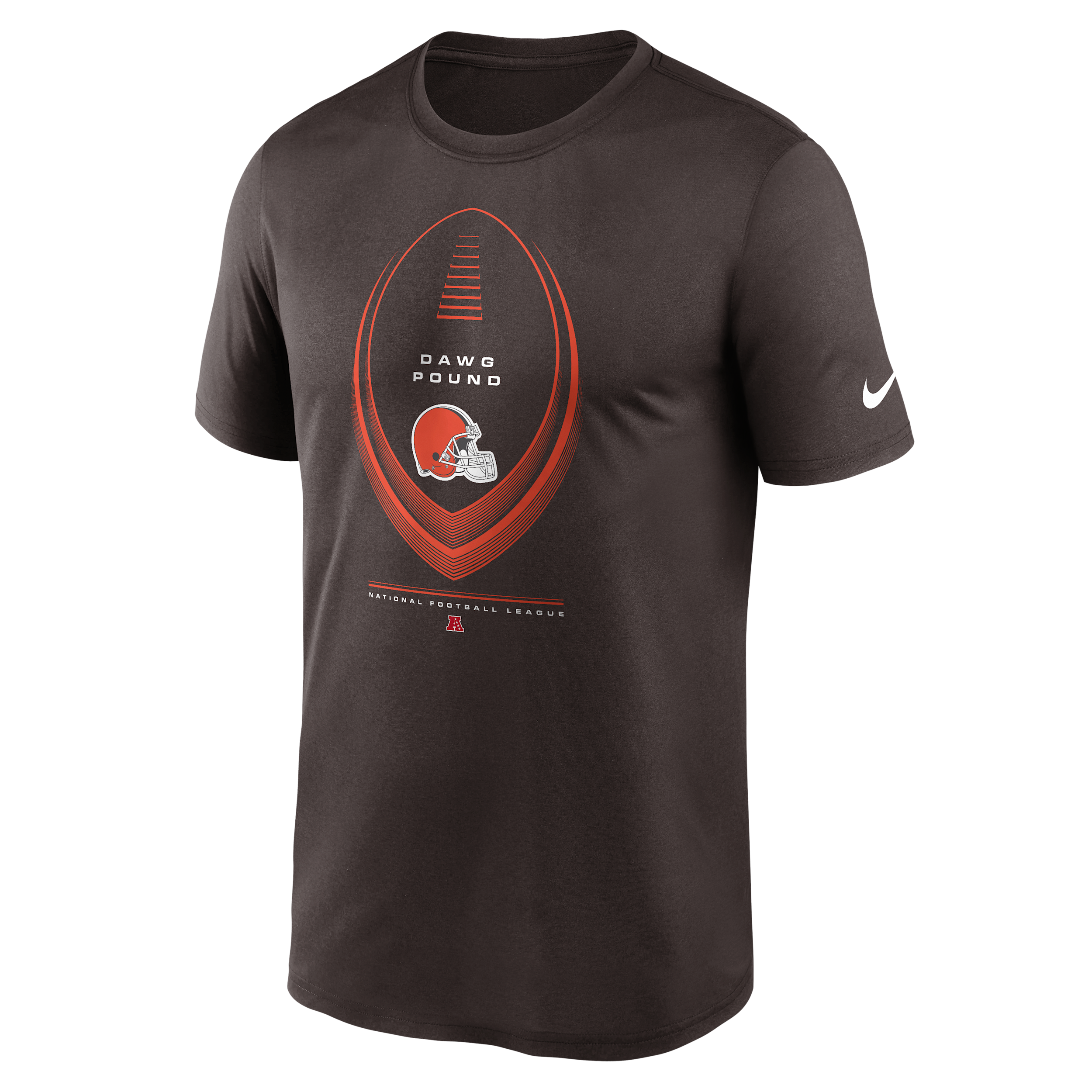Cleveland Browns Legend Icon Nike Men's Dri-FIT NFL T-Shirt in Brown | NKGK2DI9I-NDB