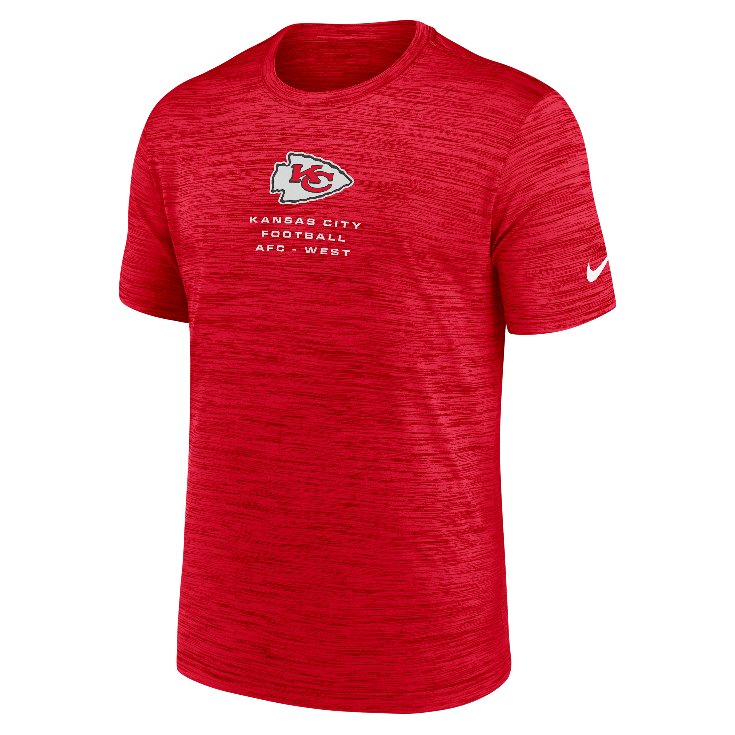 Kansas City Chiefs Velocity Nike Men's Dri-FIT NFL T-Shirt in Red | NKPQ65N7G-QMV
