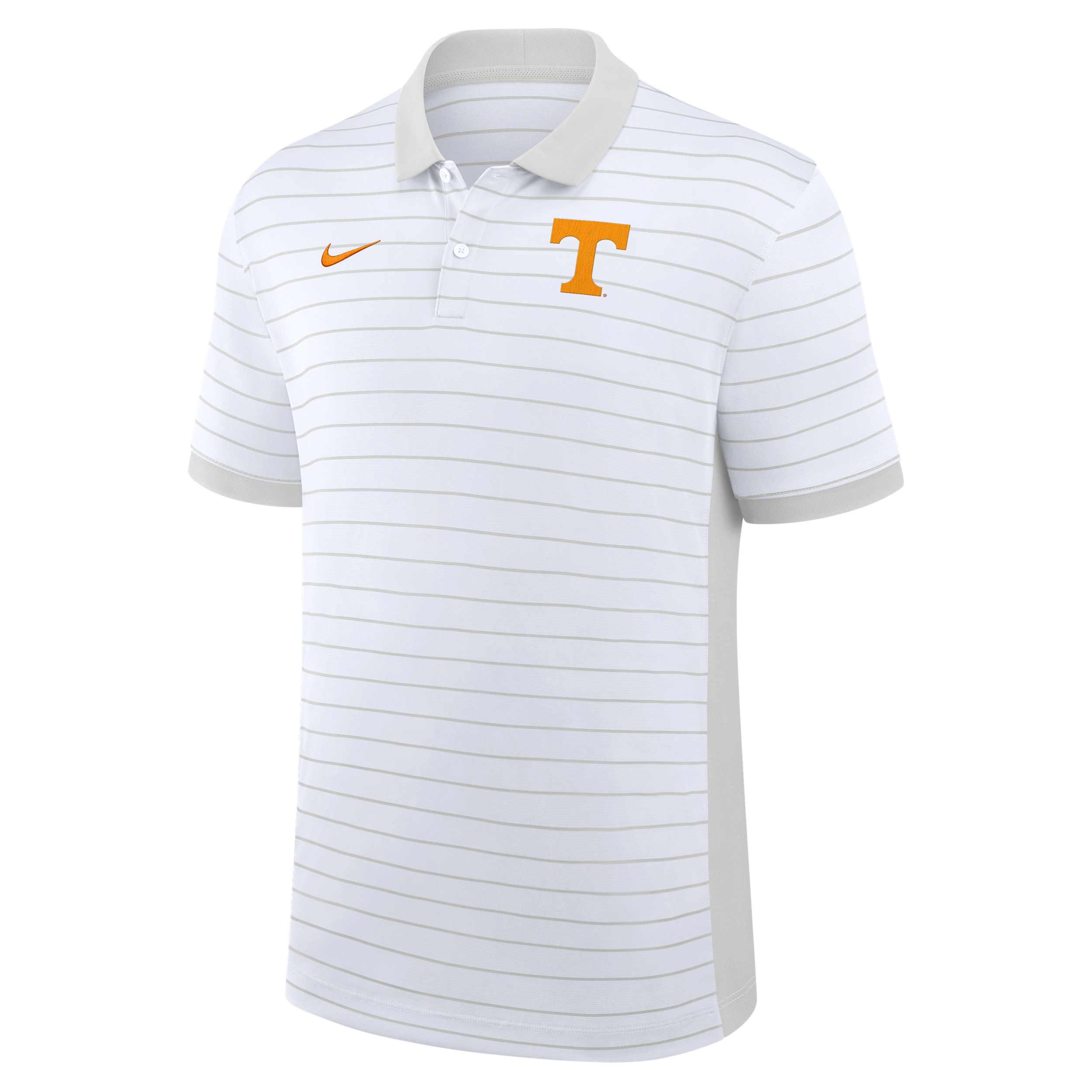Nike Tennessee Sideline Victory Stripe  Men's Dri-fit College Polo In White