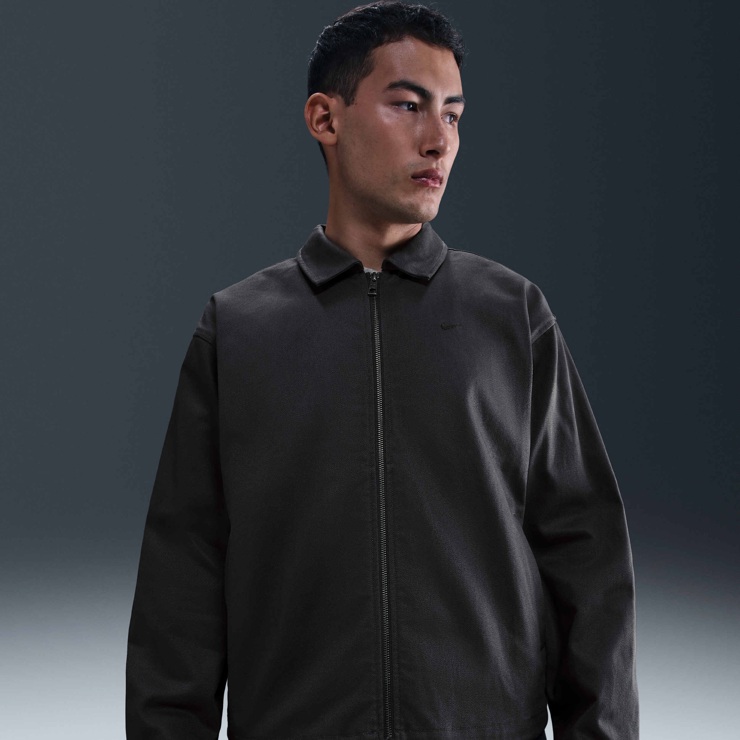 Nike Men's Life Field Jacket In Gray