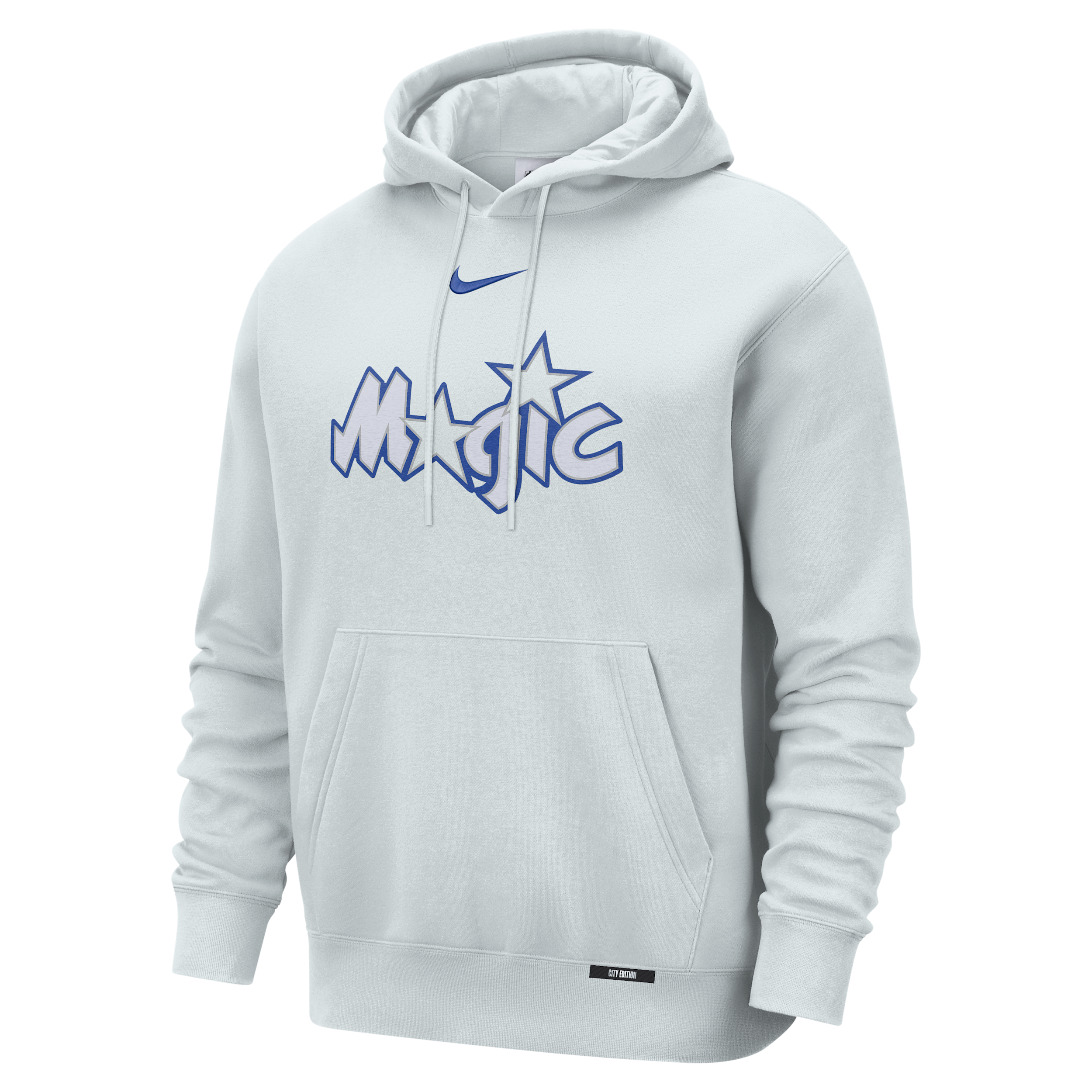 Orlando Magic City Edition Nike Men’s Basketball Club Pull-Over Hoodie in Grey | HQ8875-043