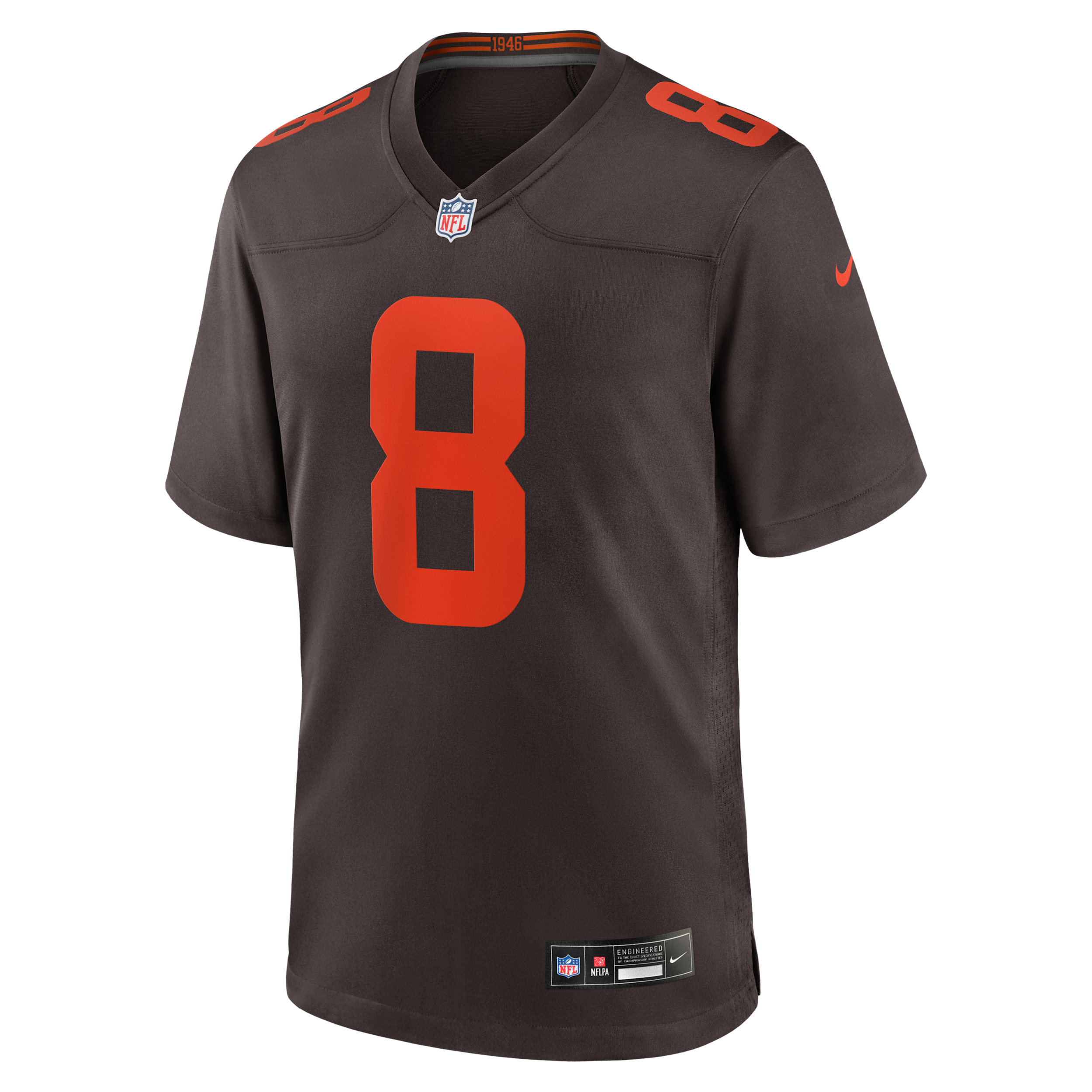 Jared Verse Cleveland Browns Nike Men's NFL Game Jersey in Brown | 67NM0BAW9IF-DVV