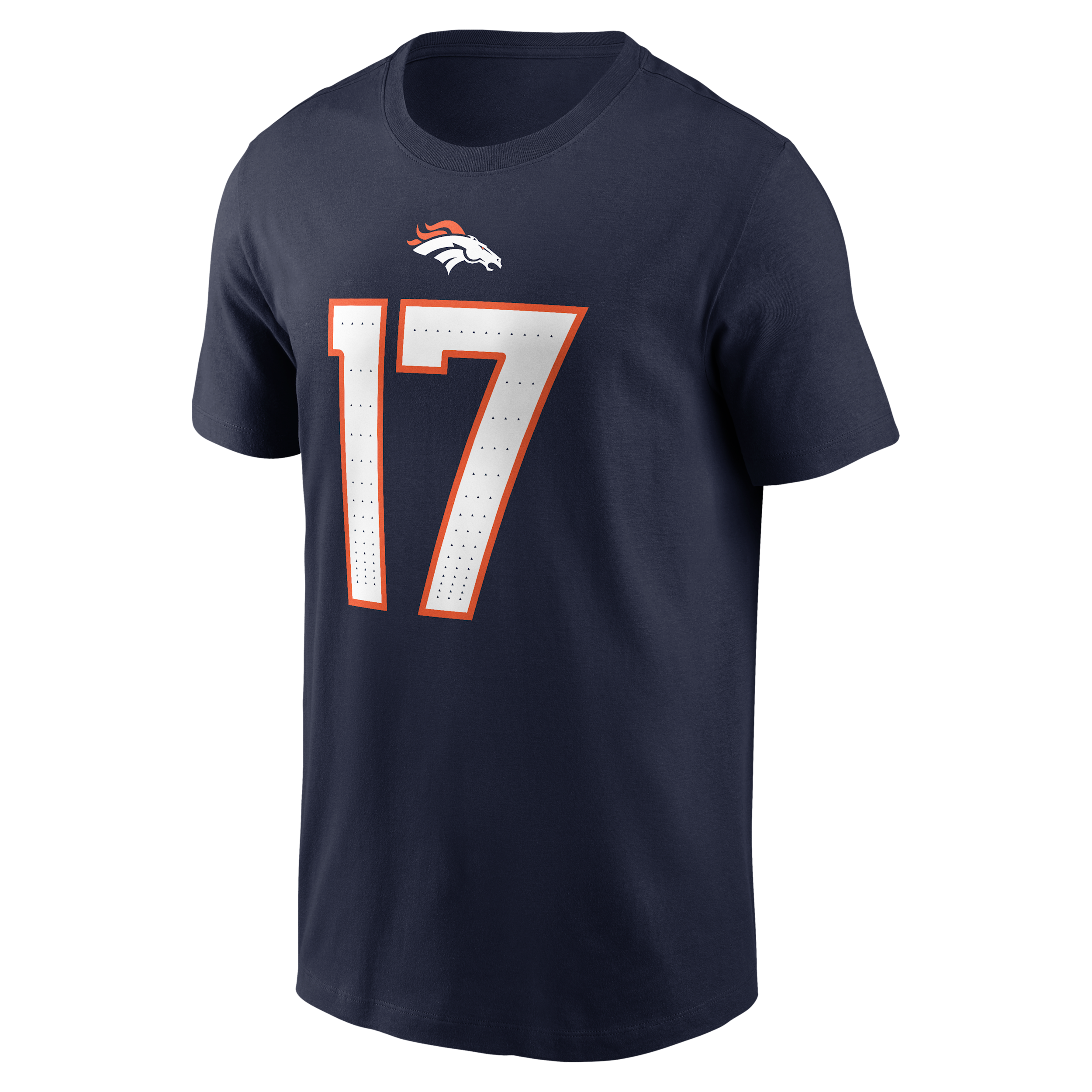 Jaylen Waddle Denver Broncos Nike Men's NFL T-Shirt in Blue | N19941S8WF-BE9