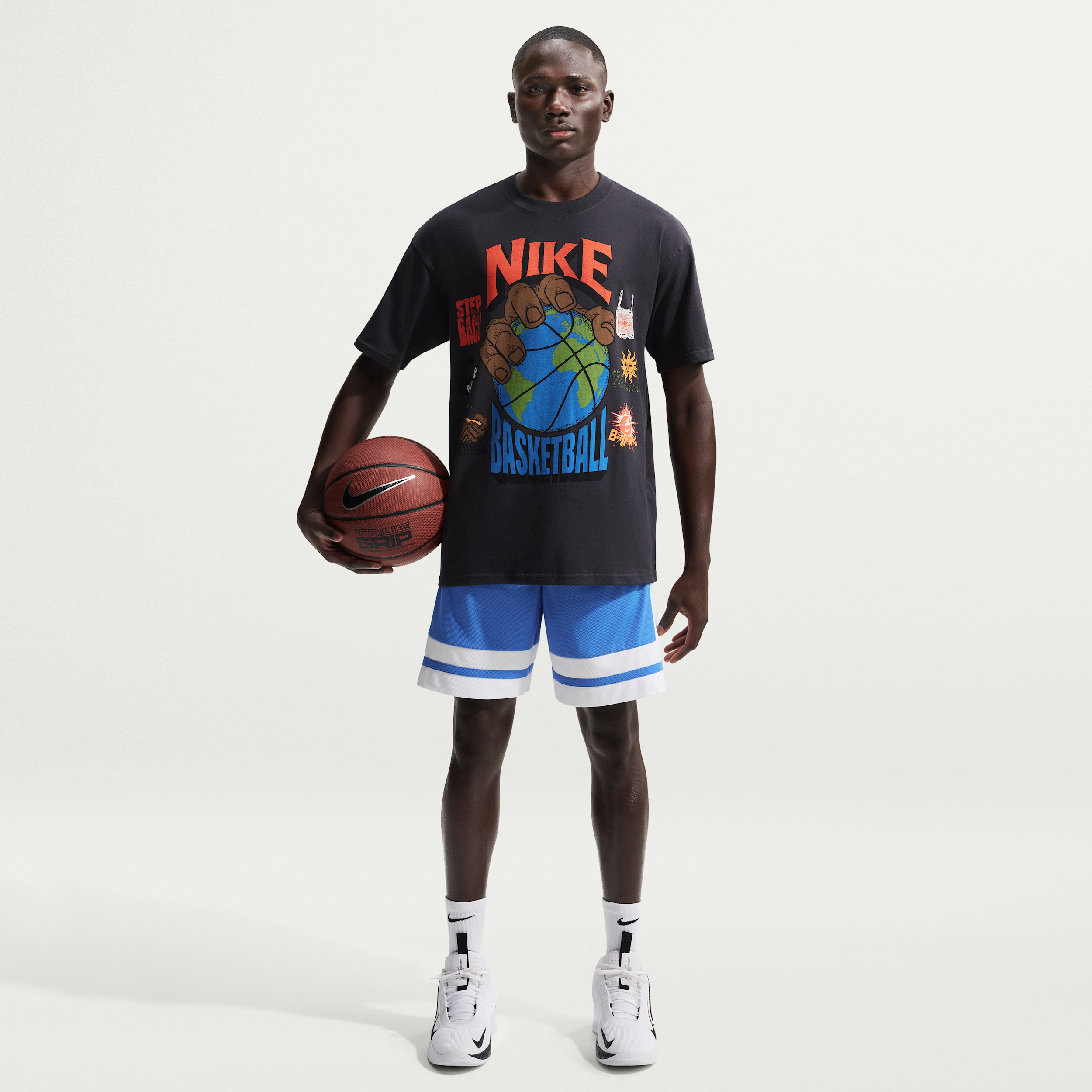Nike Men's Dri-FIT 8" Basketball Shorts in Blue | IF1593-427