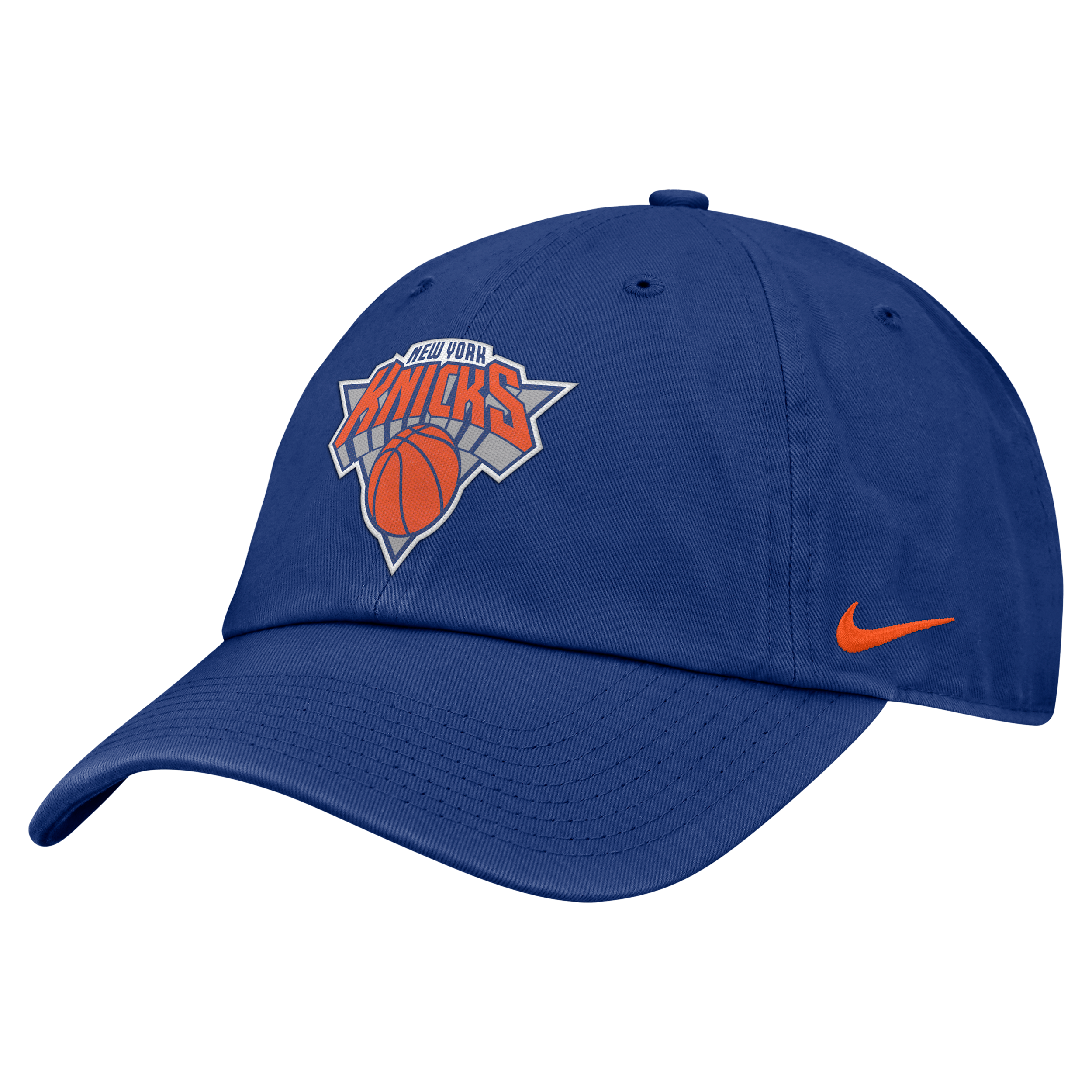 New York Knicks Club Nike Unisex NBA Hardwoods Cap in Blue | C16189C460NNYK-RBL