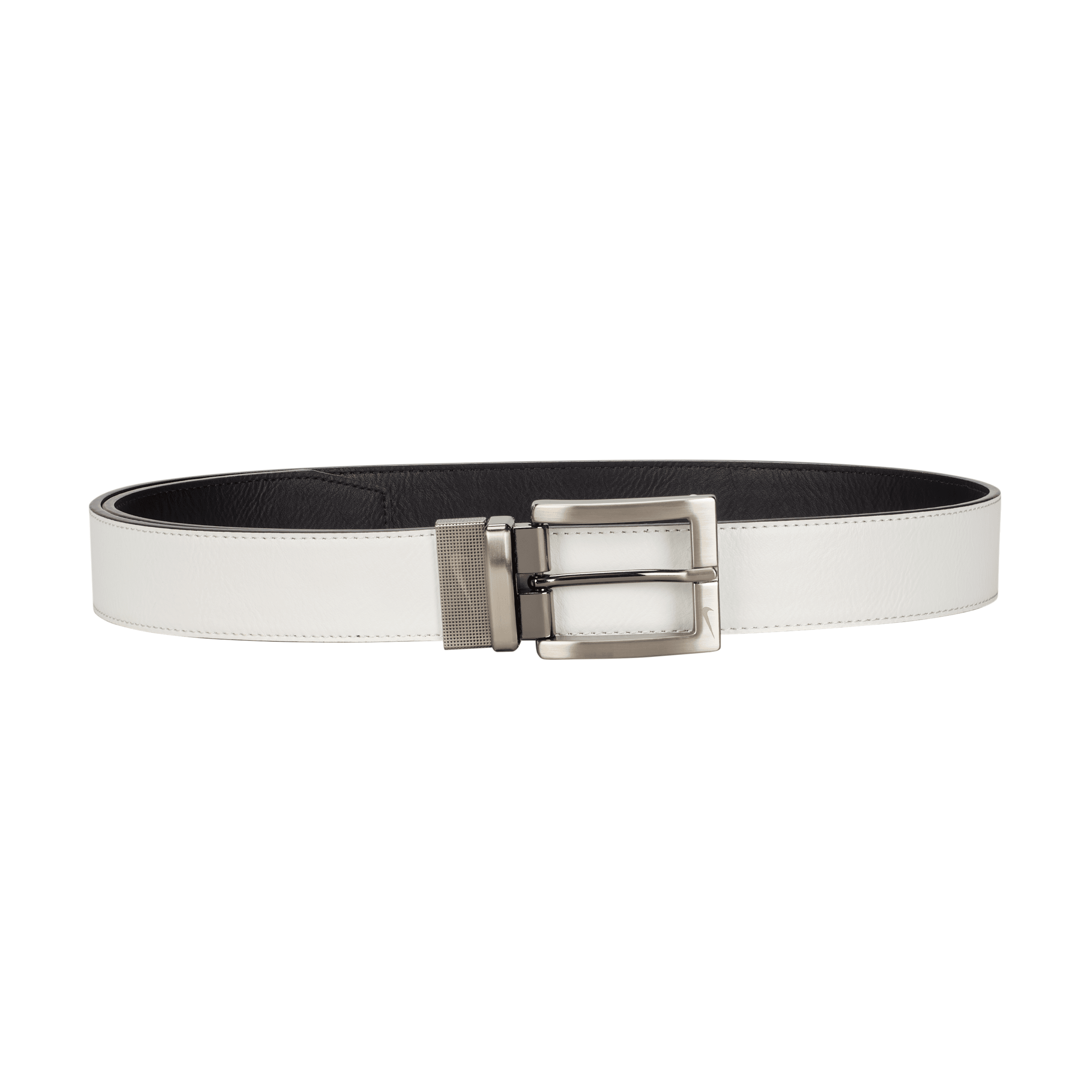 Nike Men's Tour Core Golf Reversible Belt In White