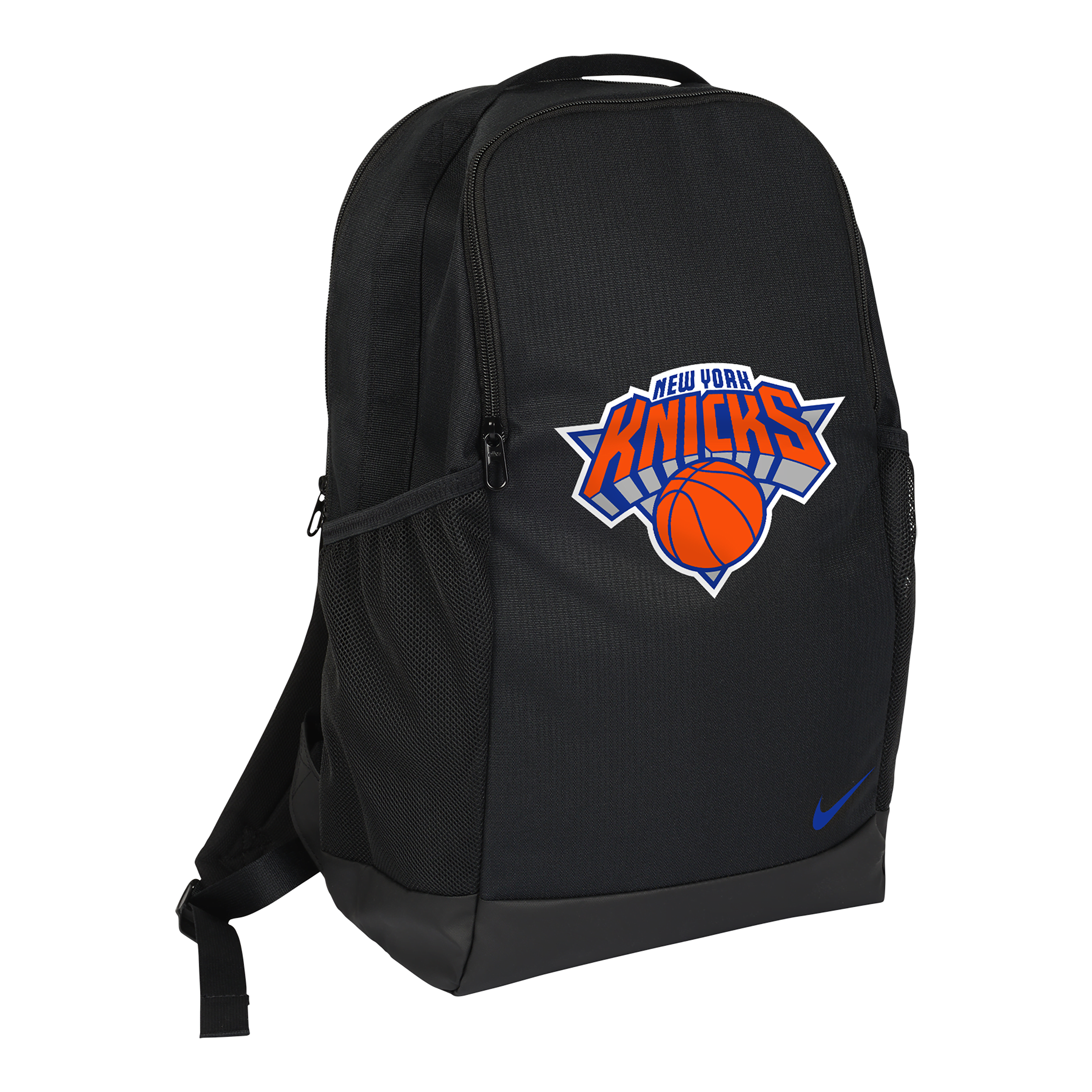 Nike New York Knicks Brasilia Unisex Nba Backpack (24l) In Black