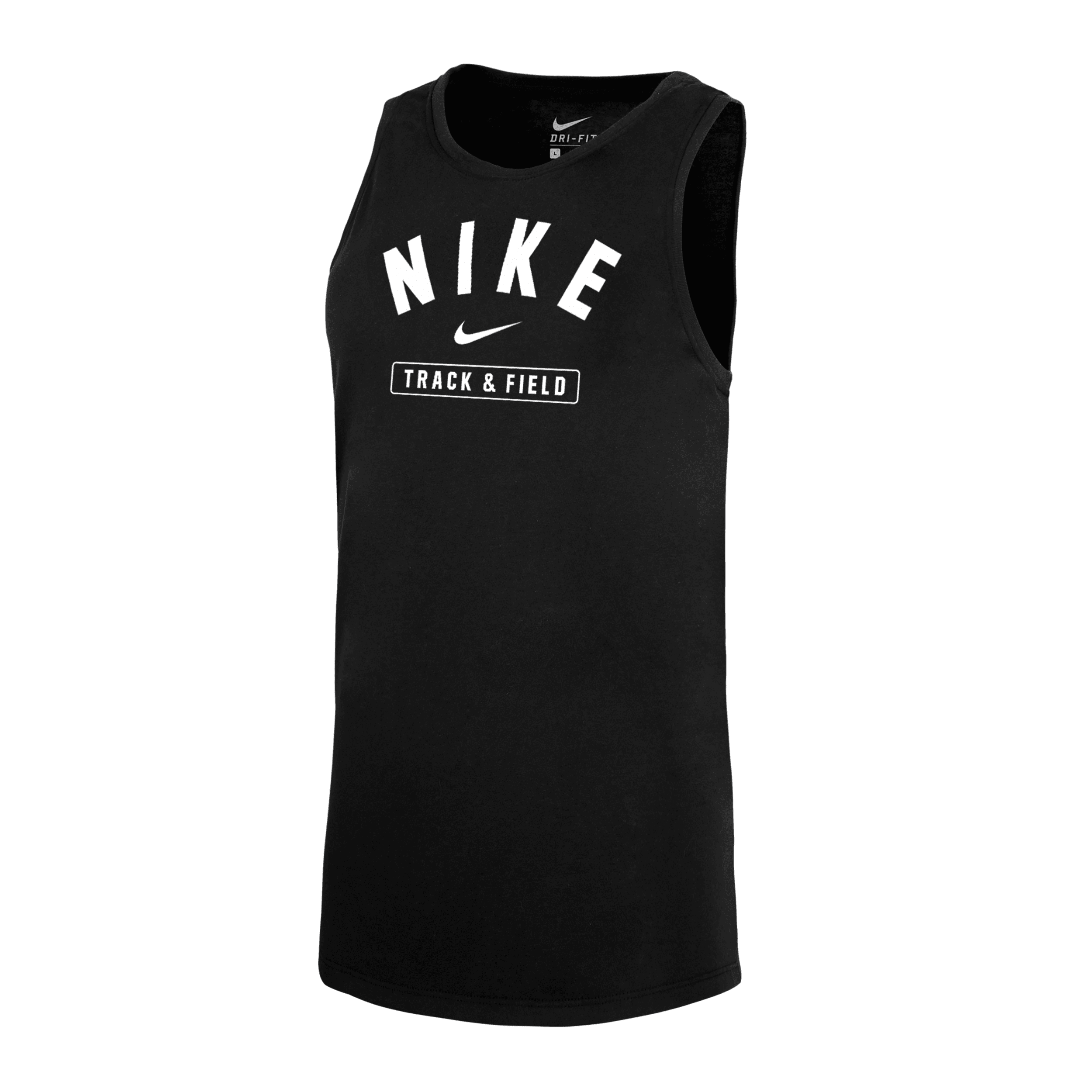 Shop Nike Women's Dri-fit Track & Field Tank Top In Black