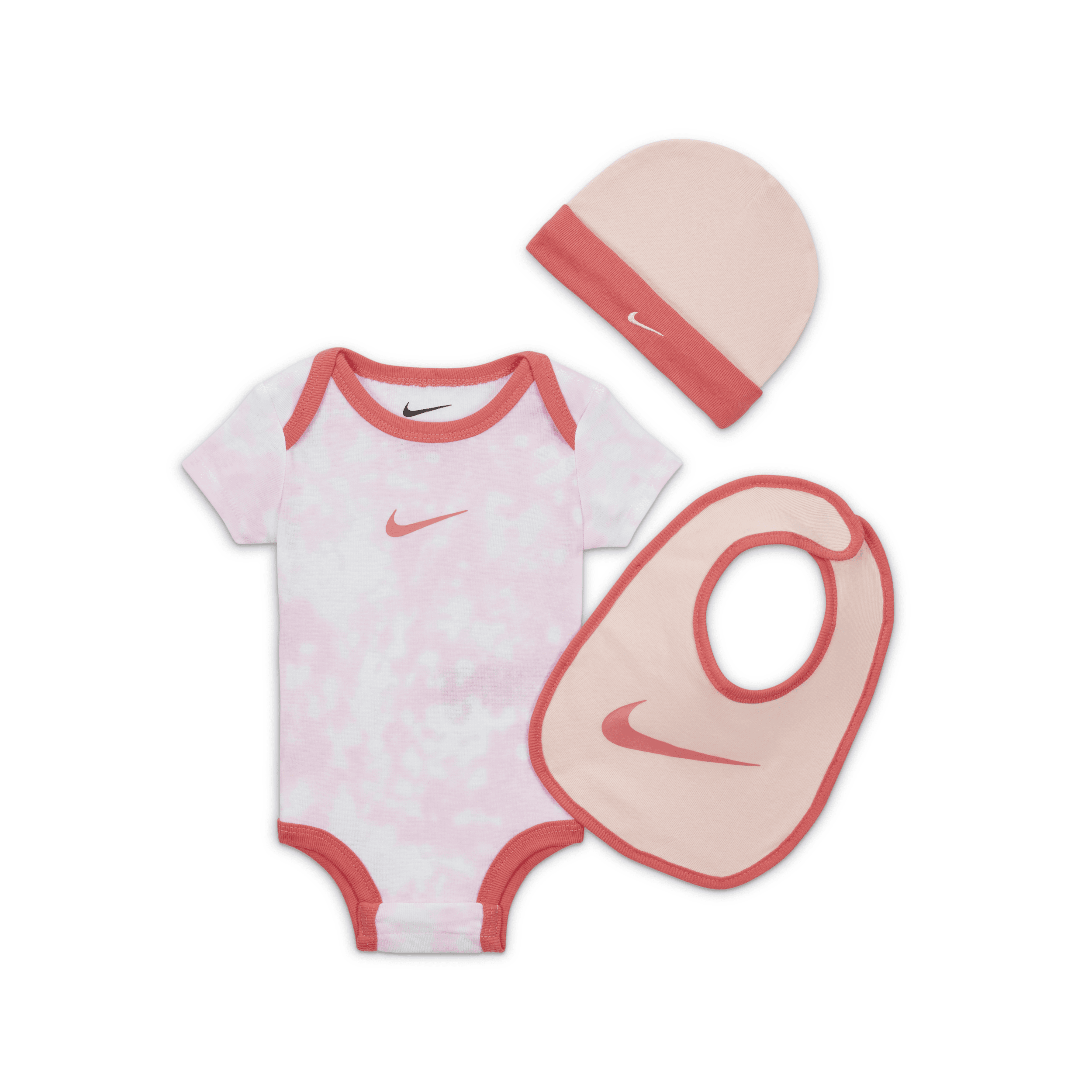 Nike Cloud Dye 3-piece Box Set Baby 3-piece Box Set In Pink
