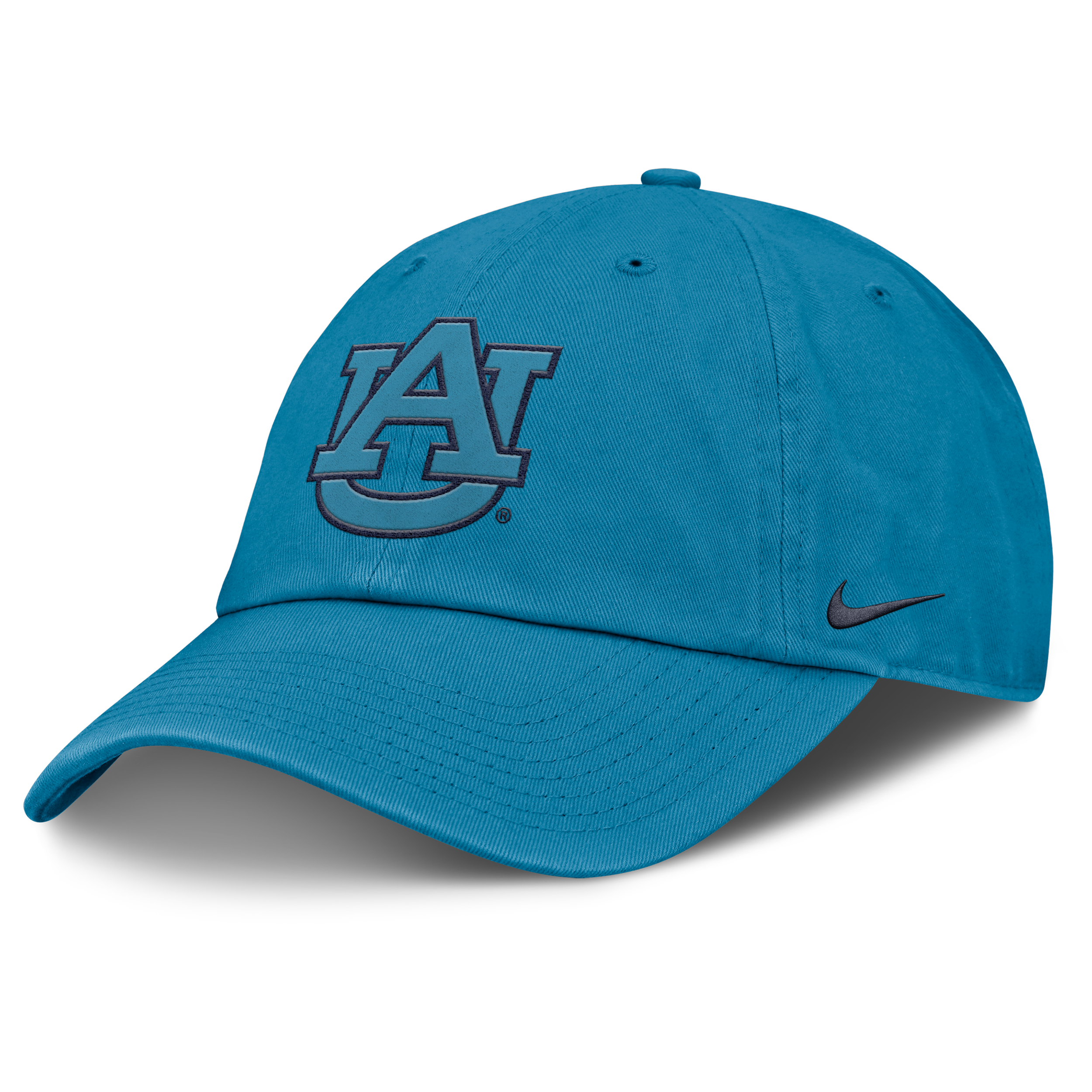 Auburn Primetime Campus Club Toned Nike Men's College Adjustable Hat in Blue | NC0149AAUN-BK2