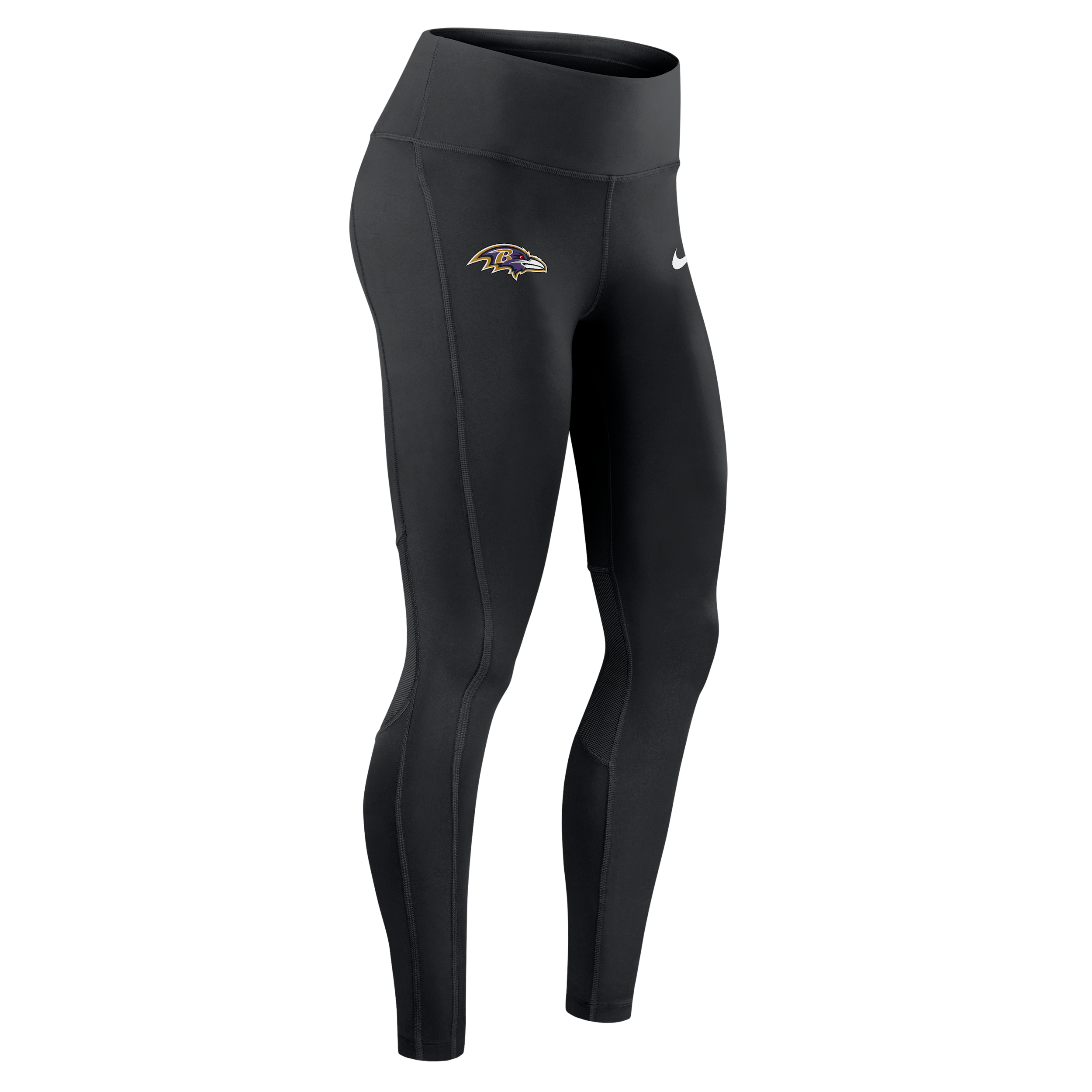 Nike Baltimore Ravens Epic Fast  Women's Dri-fit Nfl Leggings In Black