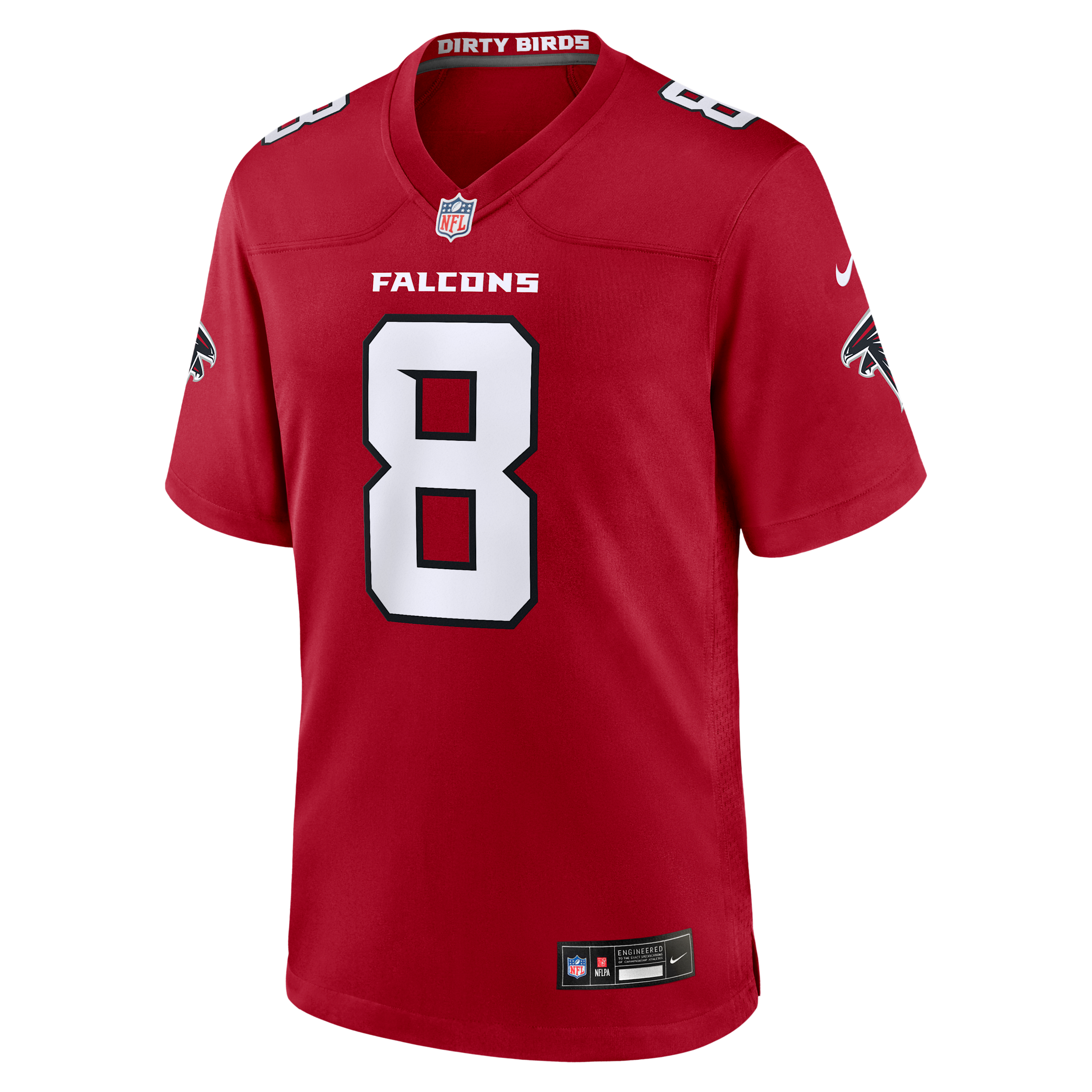 Kyle Pitts Sr. Atlanta Falcons Nike Men's NFL Game Jersey in Red | 67NM0IXP96F-AZ8