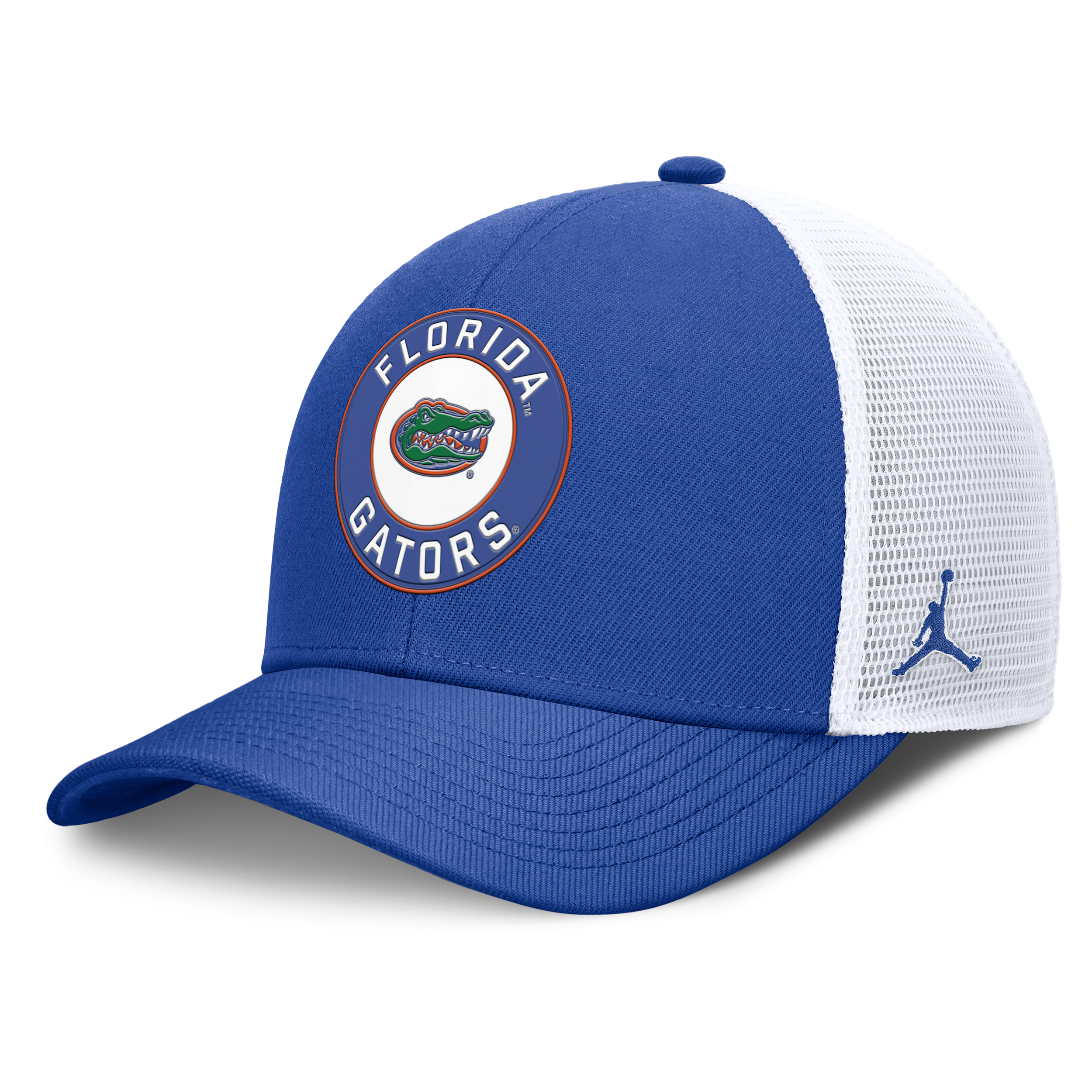 Nike Men's Florida Primetime Rise Jordan Brand Dri-fit College Trucker Adjustable Hat In White